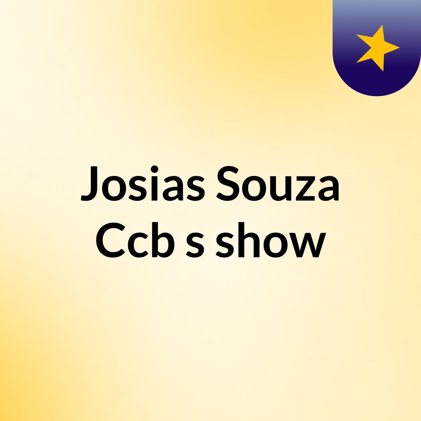 Josias Souza Ccb's show