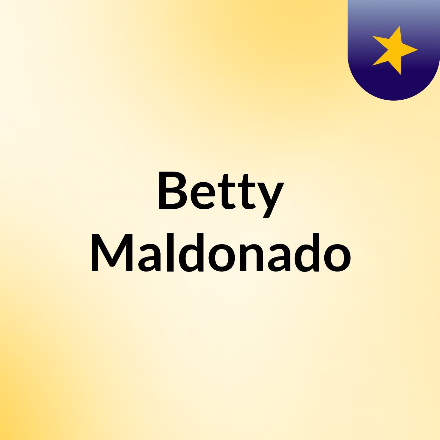 Betty Maldonado