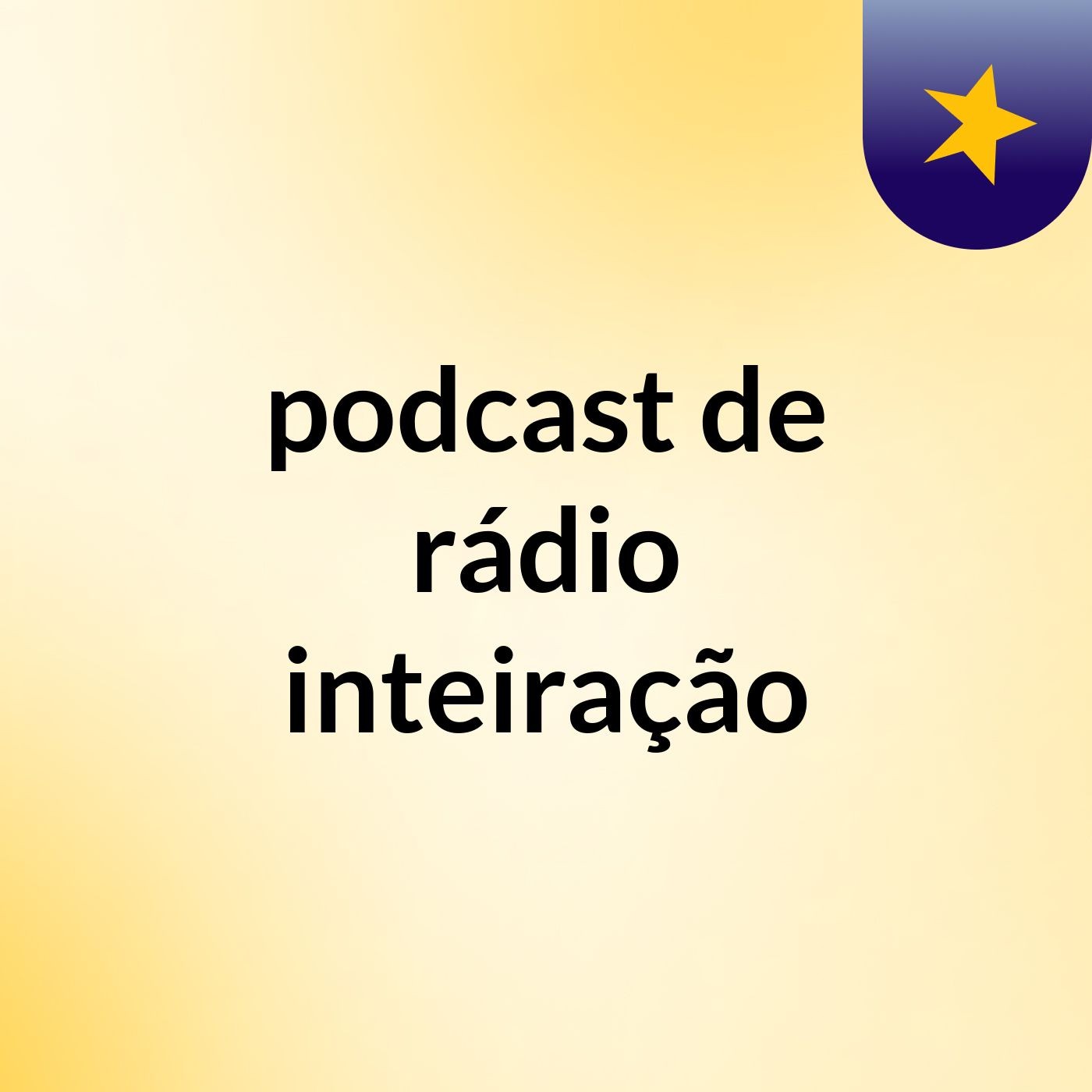 podcast de rádio inteiração