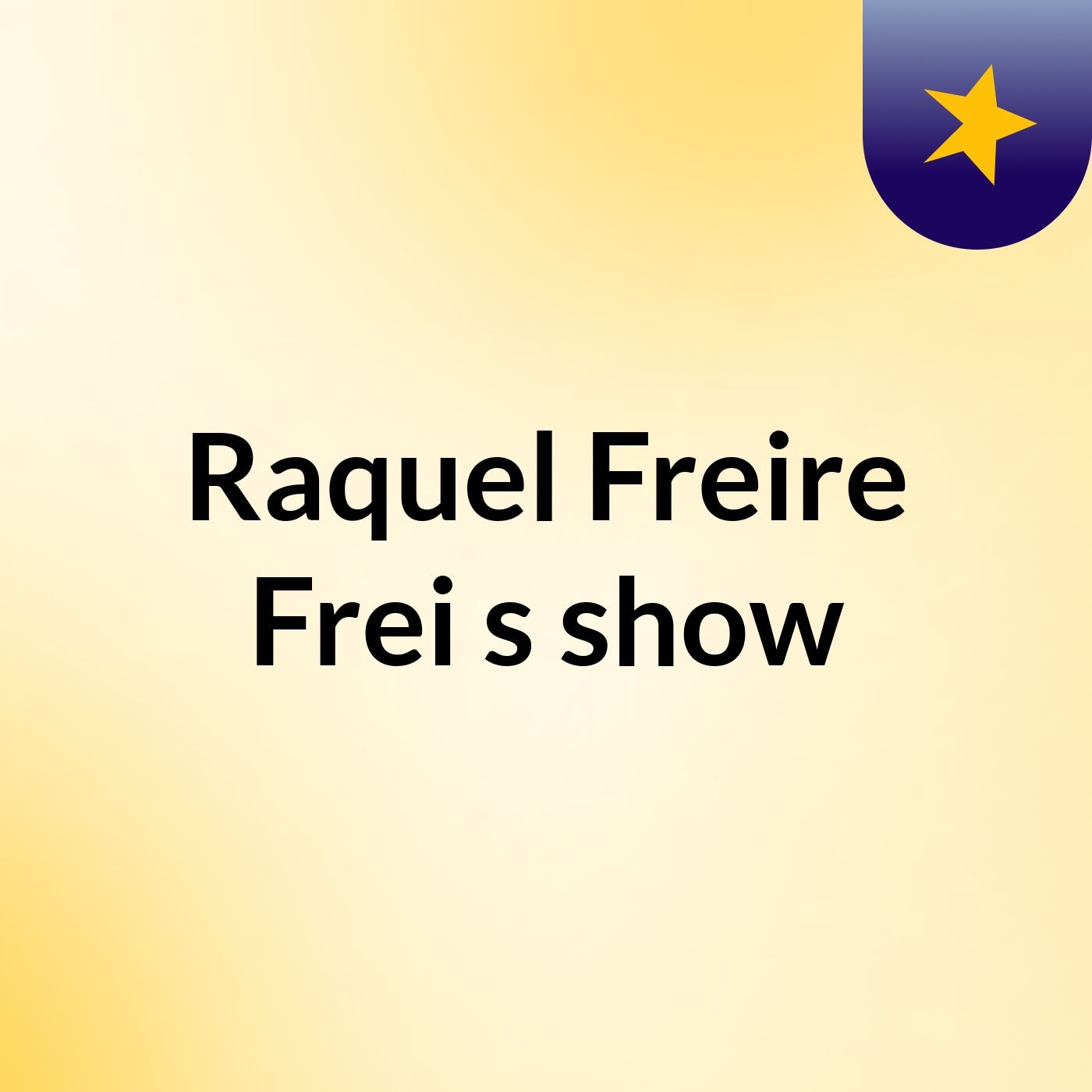Raquel Freire Frei's show