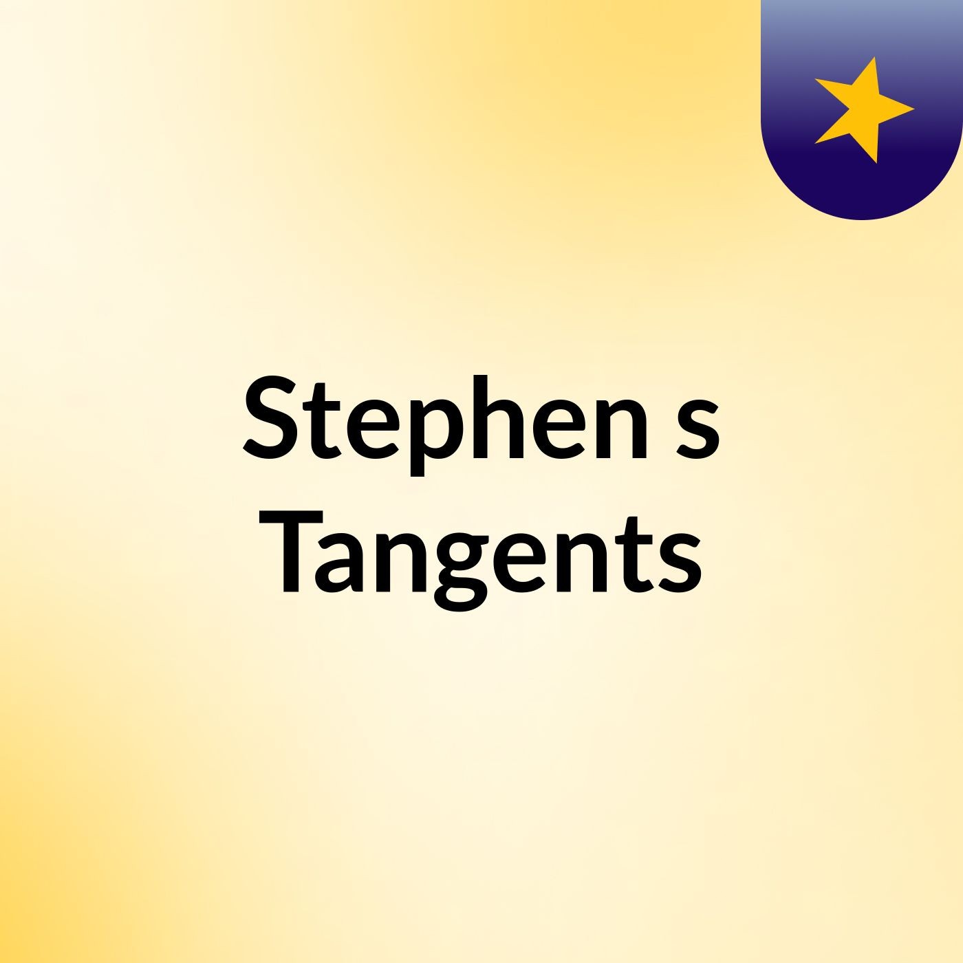 Stephen's Tangents