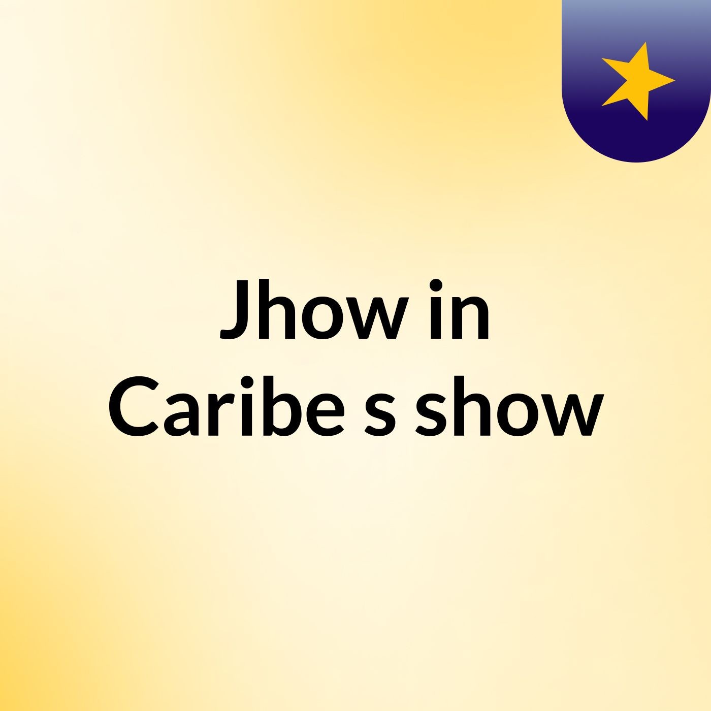 Jhow in Caribe's show