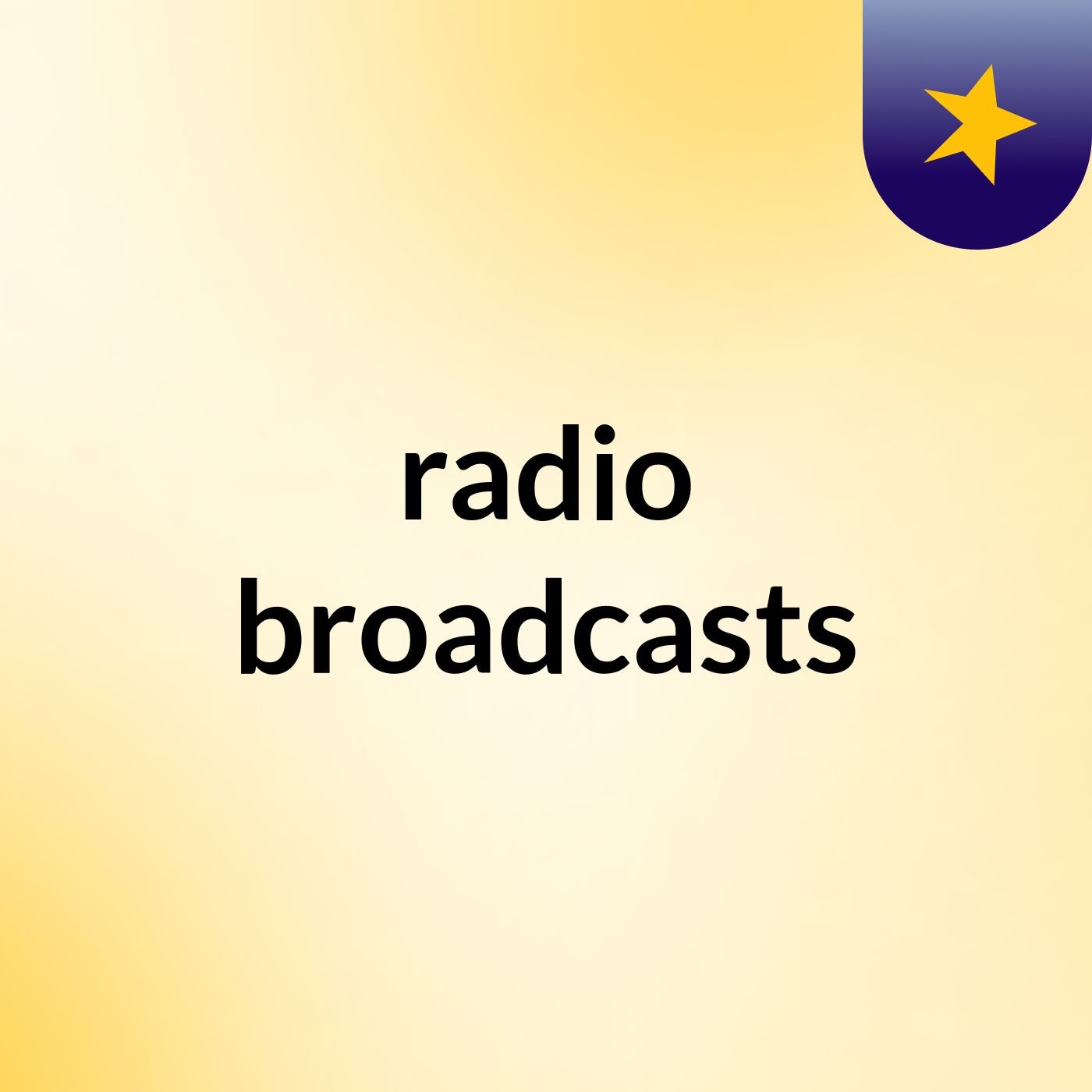 radio broadcasts