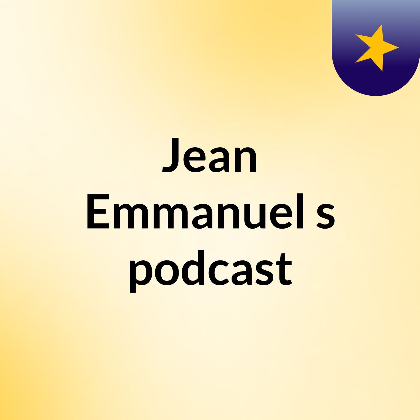 Jean Emmanuel's podcast cover art