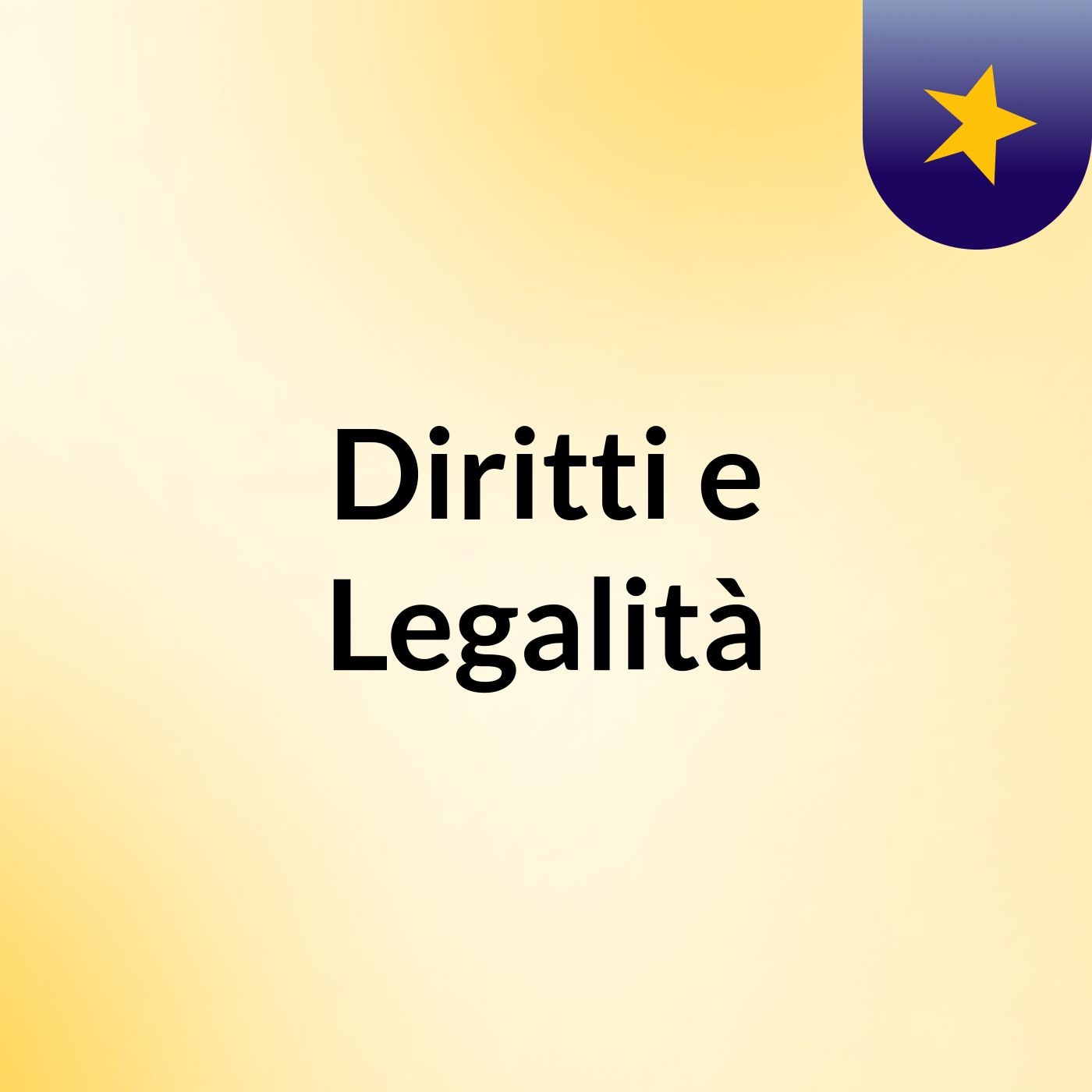Diritti e Legalità podcast artwork