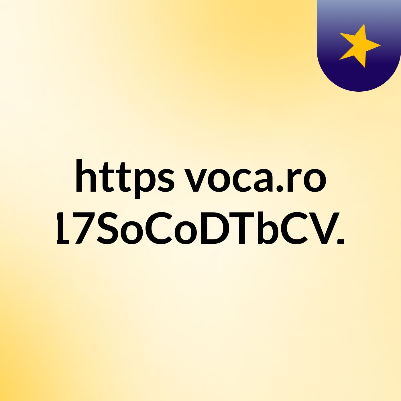 https://voca.ro/17SoCoDTbCVJ