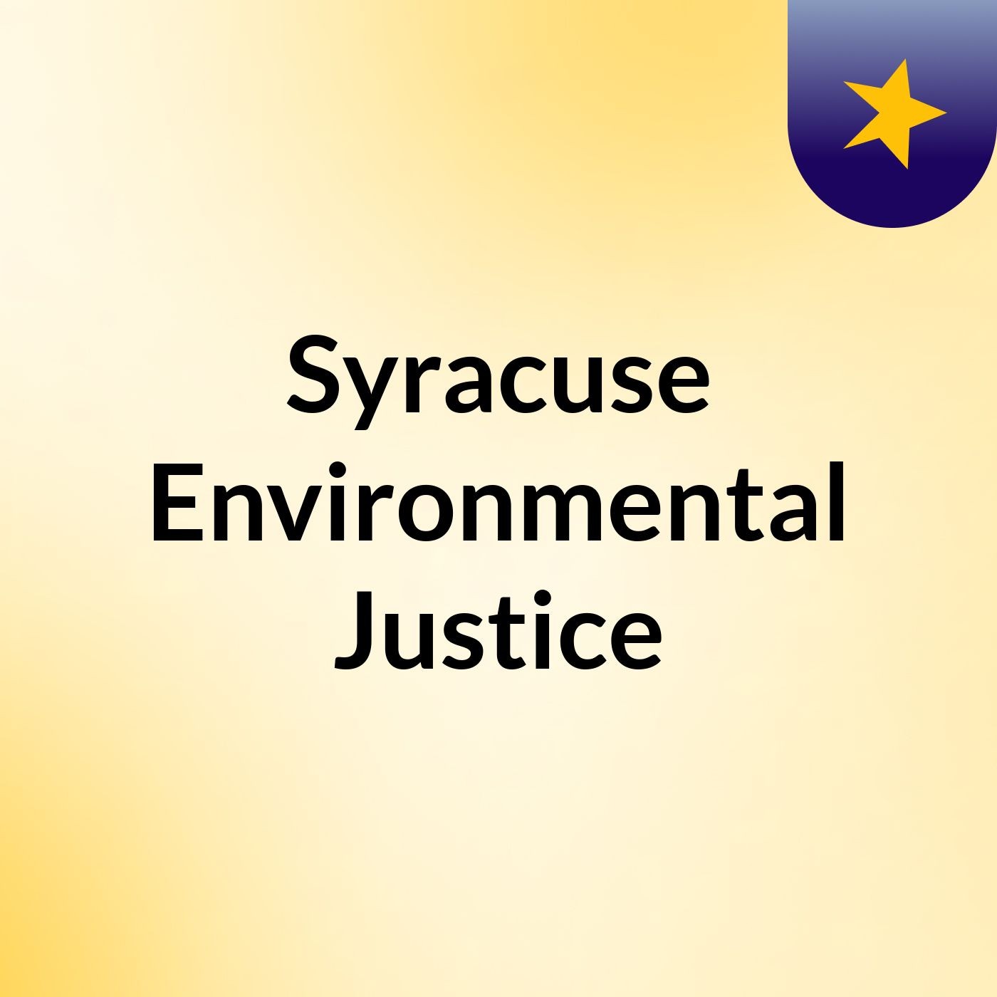 Syracuse Environmental Justice