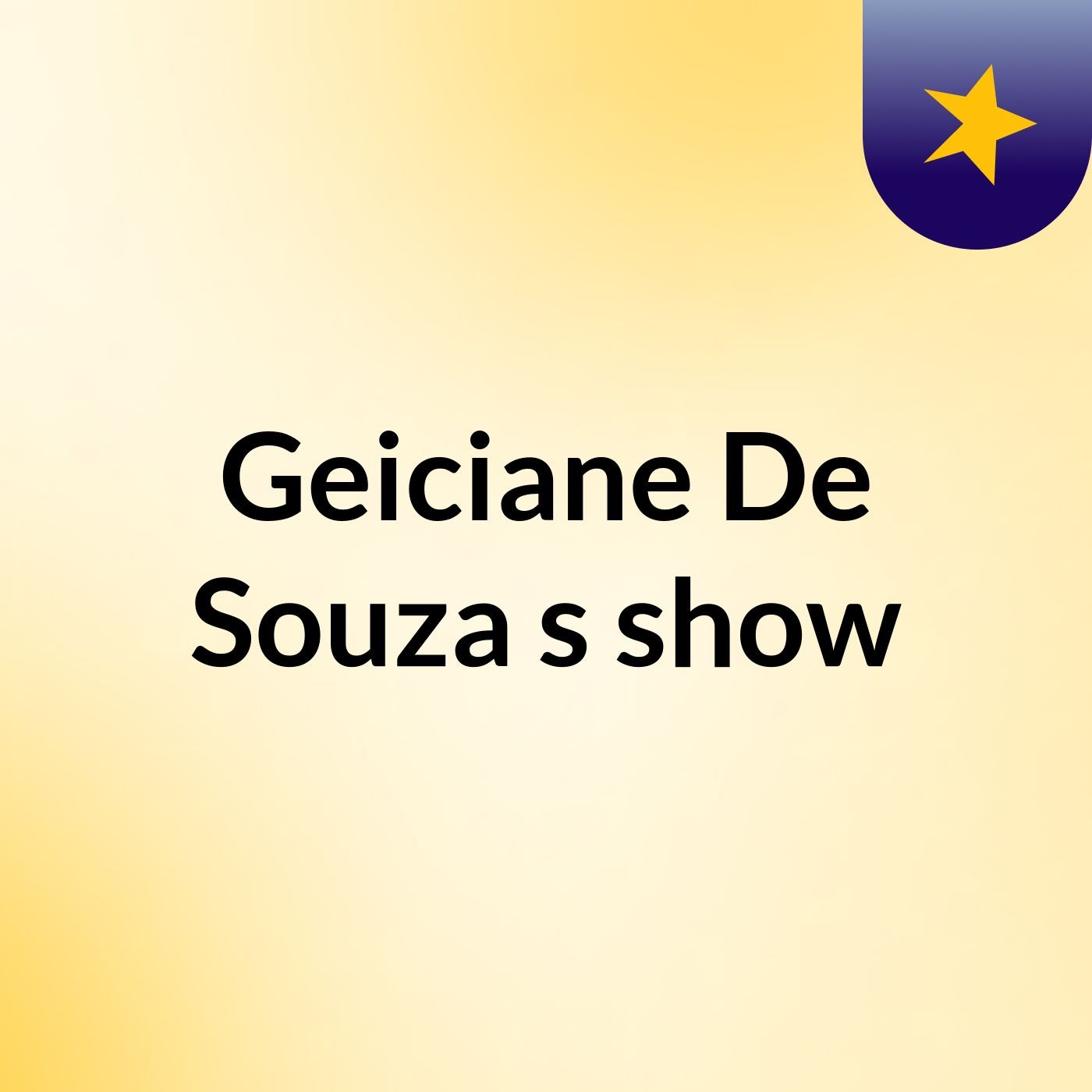 Geiciane De Souza's show