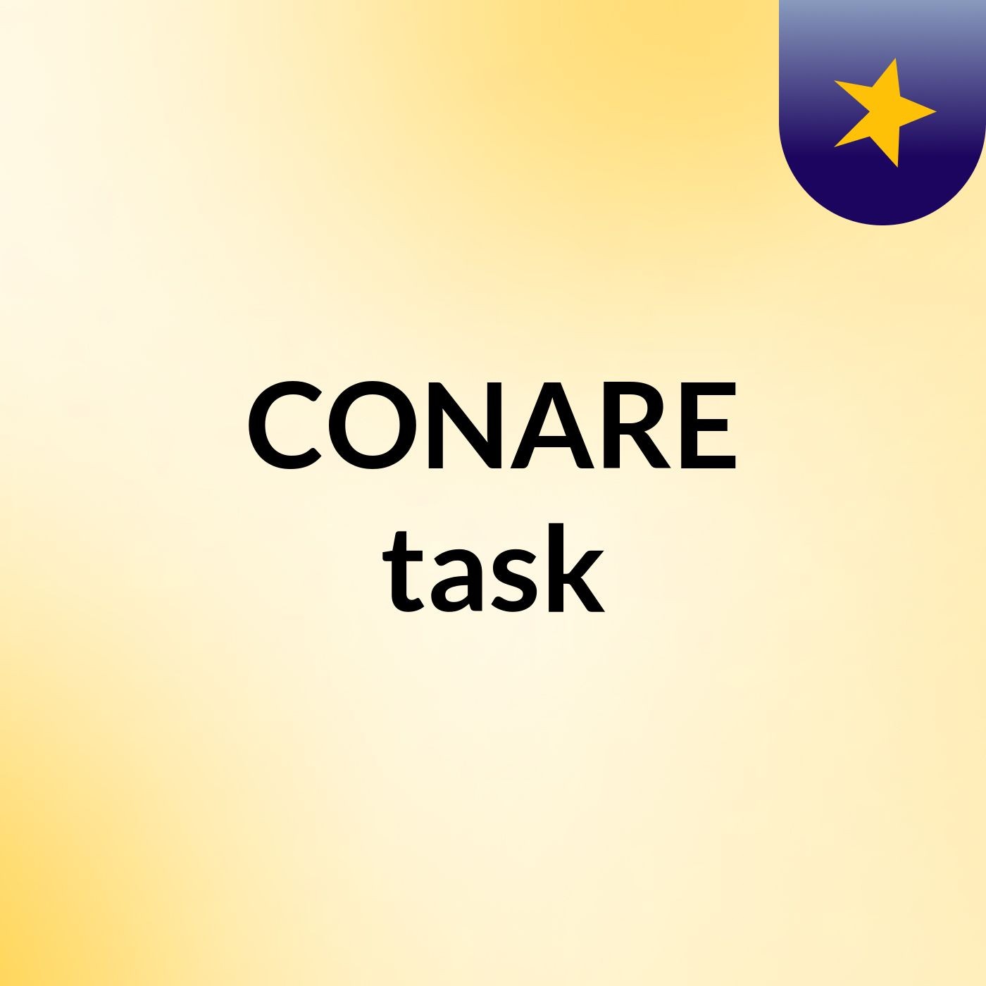 CONARE task