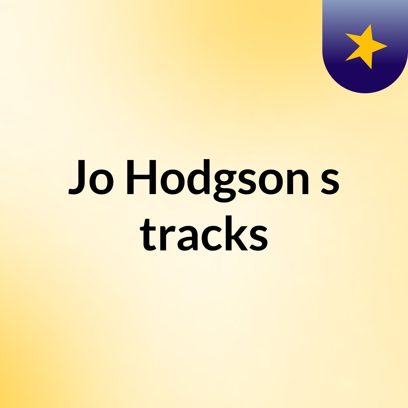 Jo Hodgson's tracks
