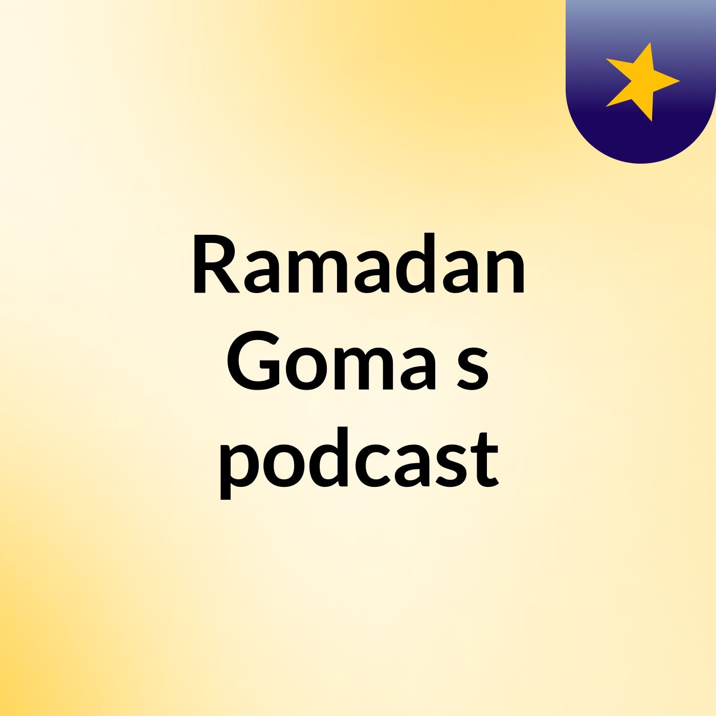 Ramadan Goma's podcast