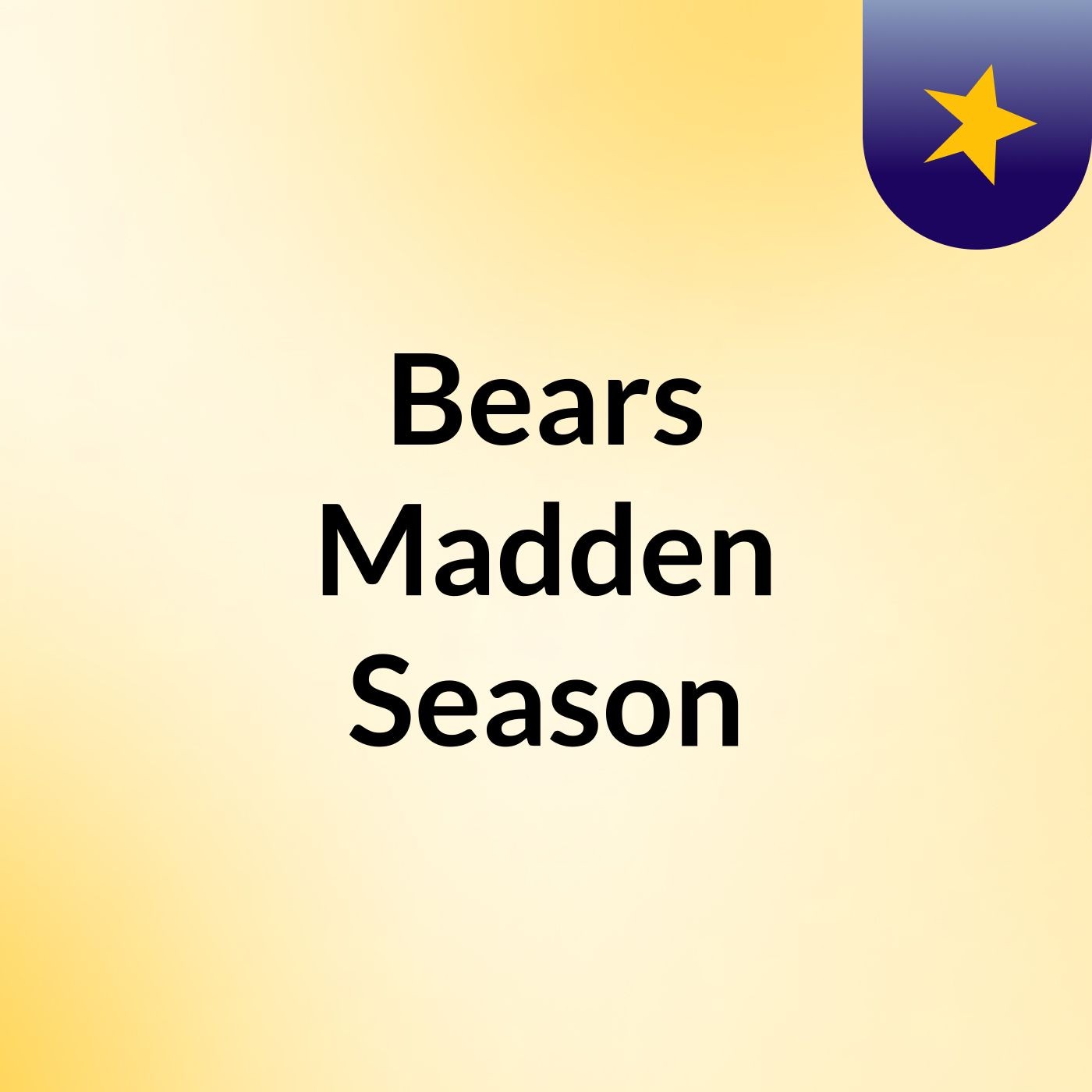 Bears Madden Season