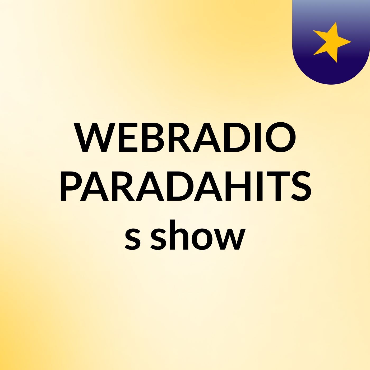 WEBRADIO PARADAHITS's show
