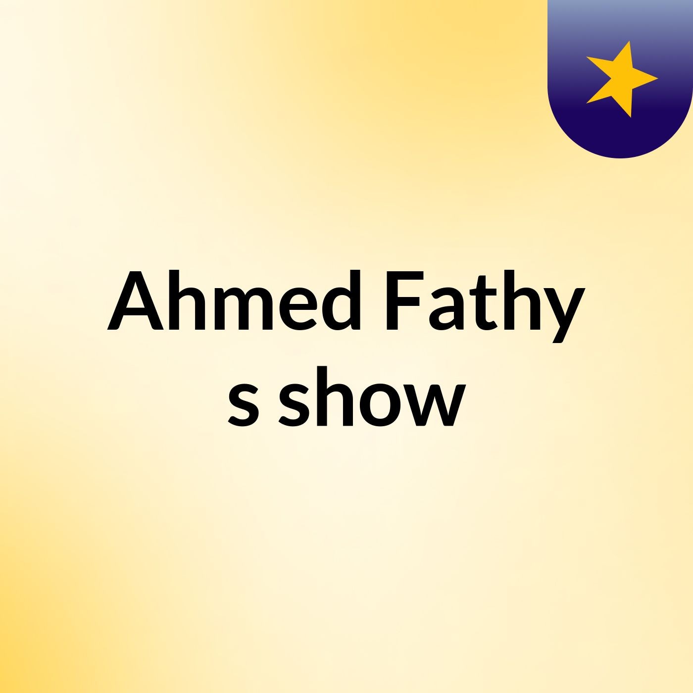 Ahmed Fathy's show