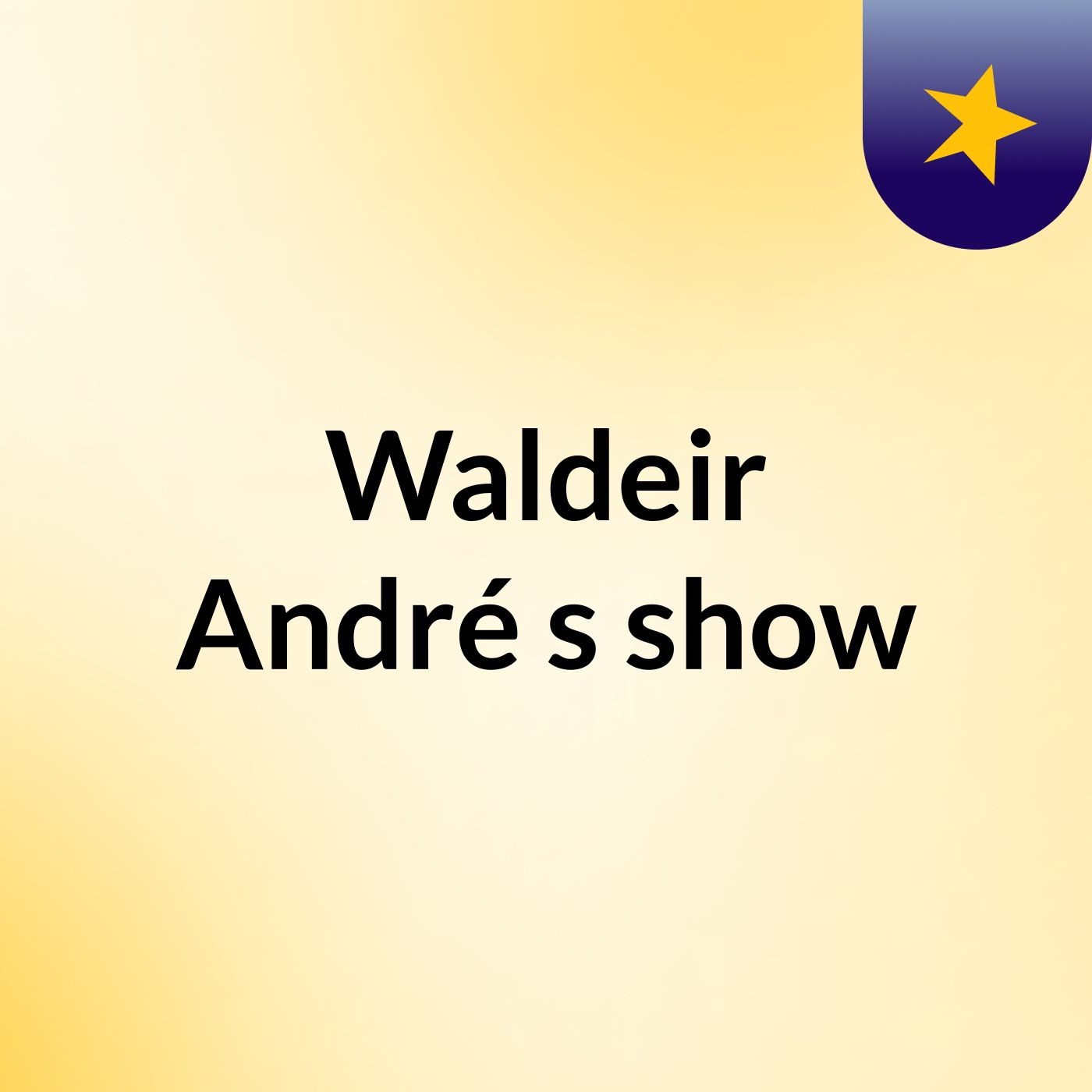 Waldeir André's show