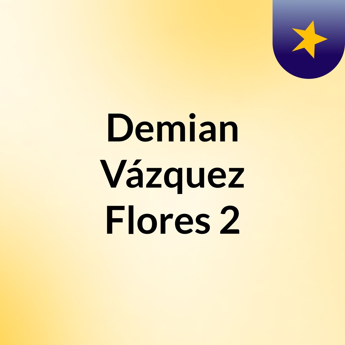 Demian Vázquez Flores 2
