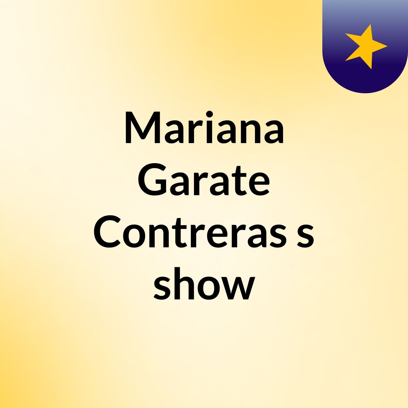 Mariana Garate Contreras's show