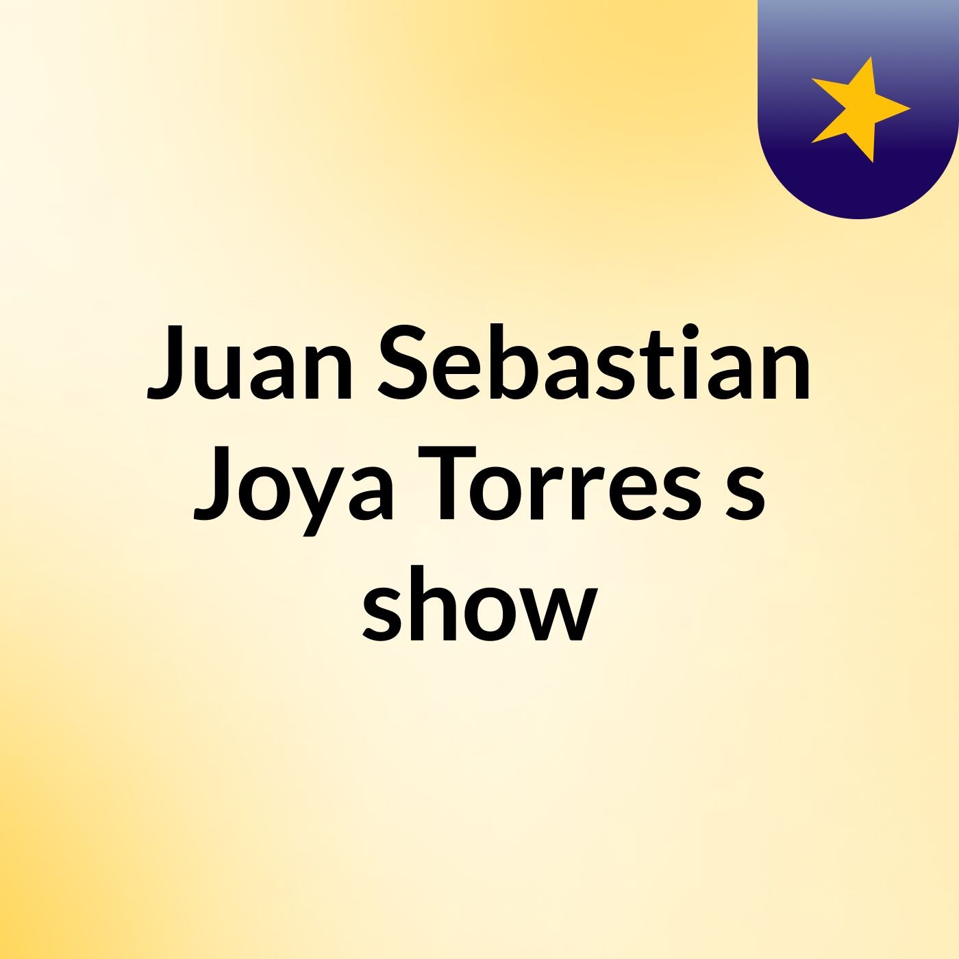 Juan Sebastian Joya Torres's show