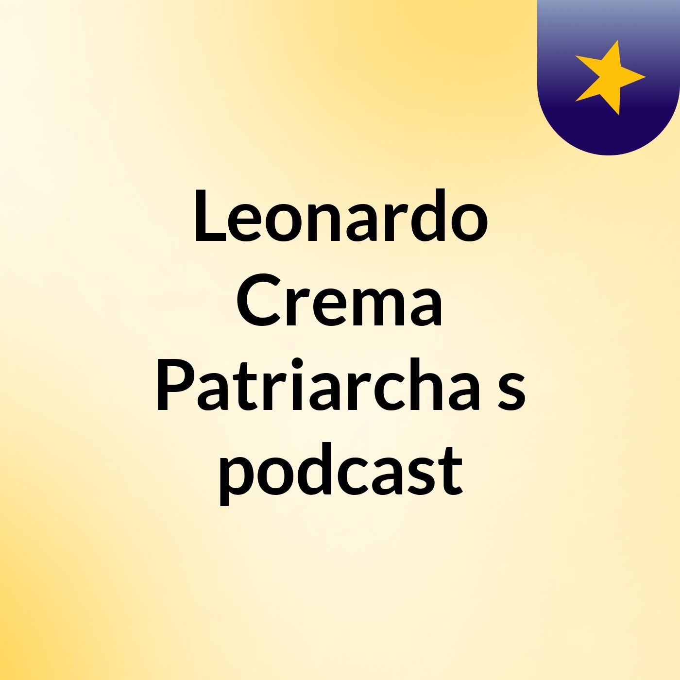 Leonardo Crema Patriarcha's podcast
