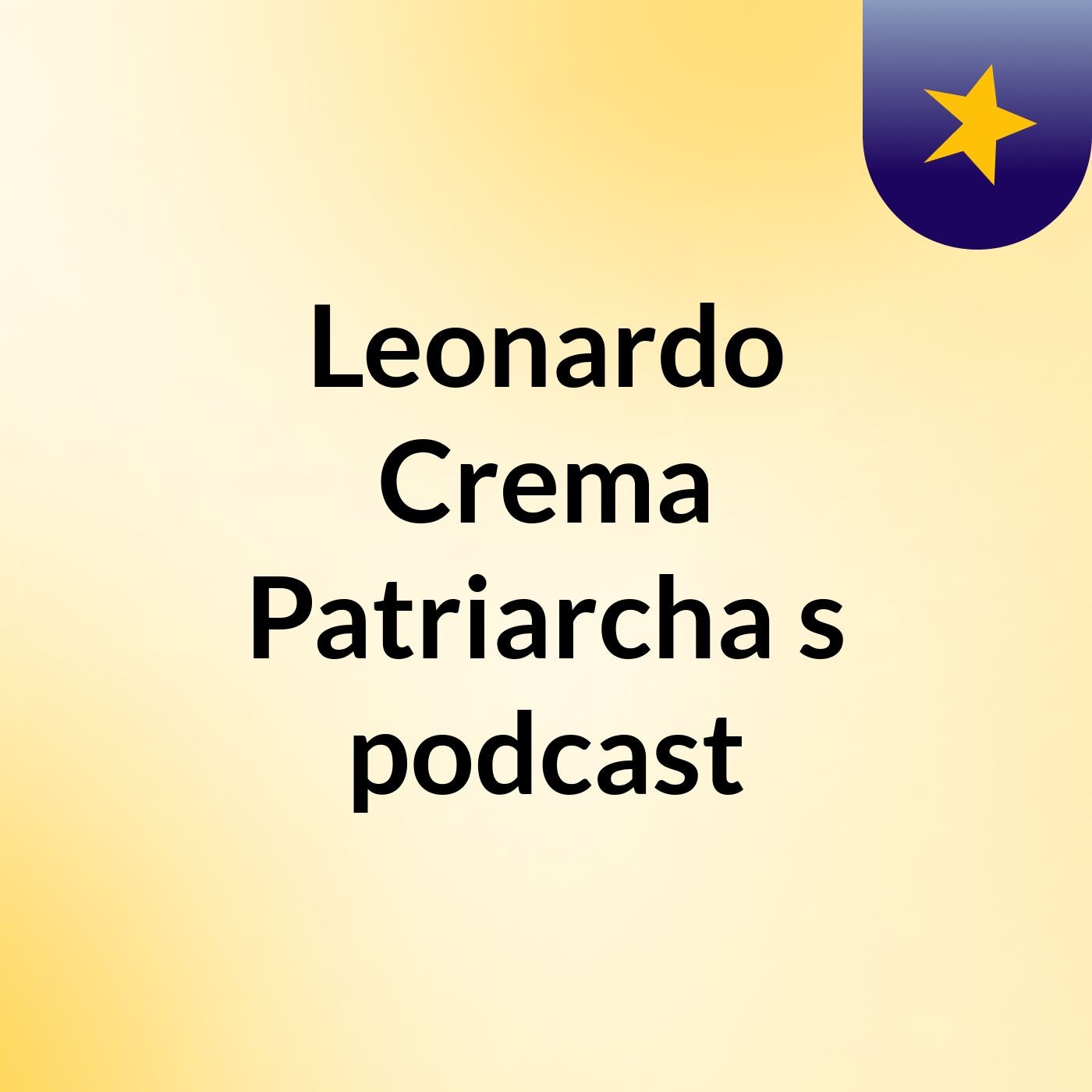Leonardo Crema Patriarcha's podcast