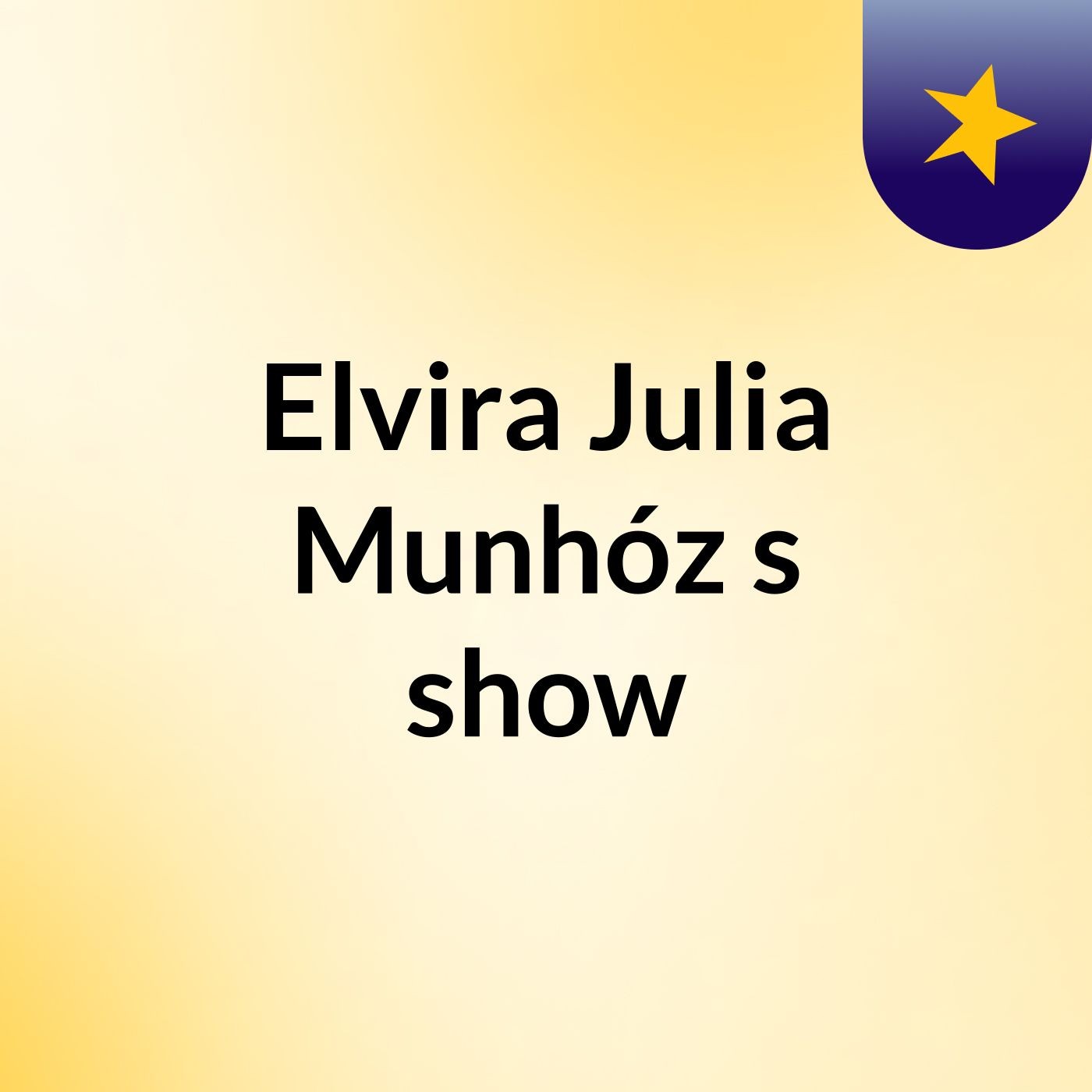 Elvira Julia Munhóz's show