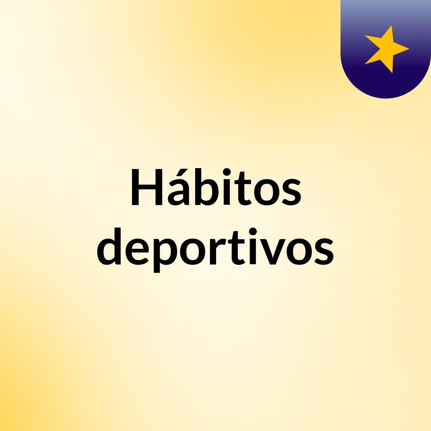 Hábitos deportivos