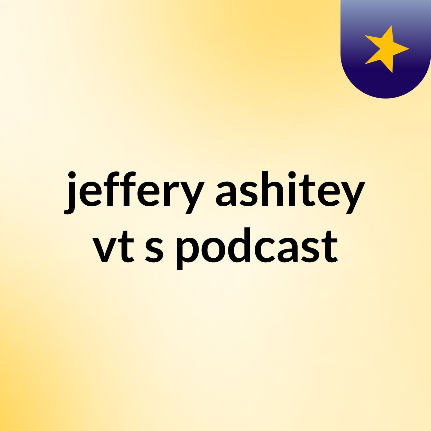 jeffery ashitey vt's podcast