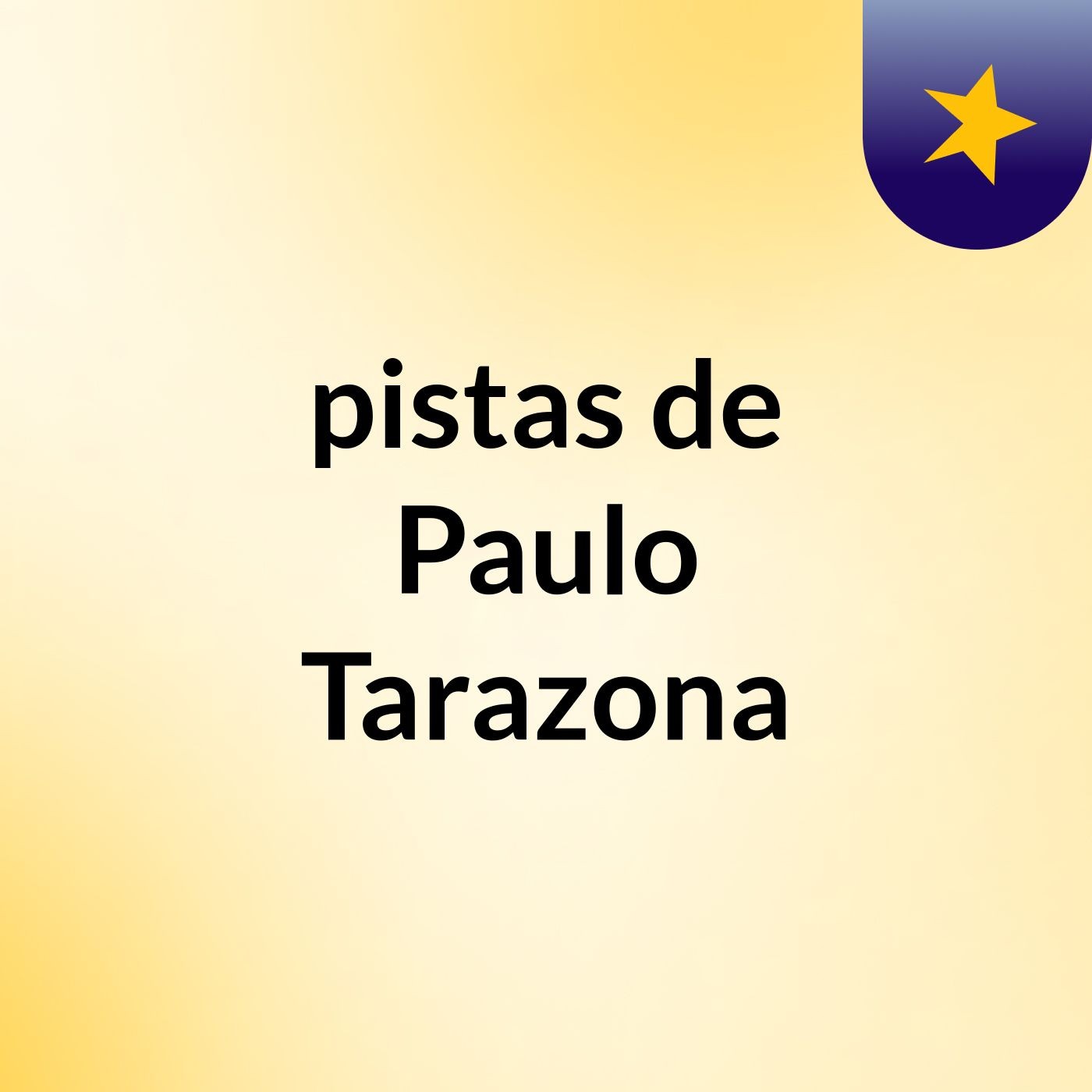 pistas de Paulo Tarazona