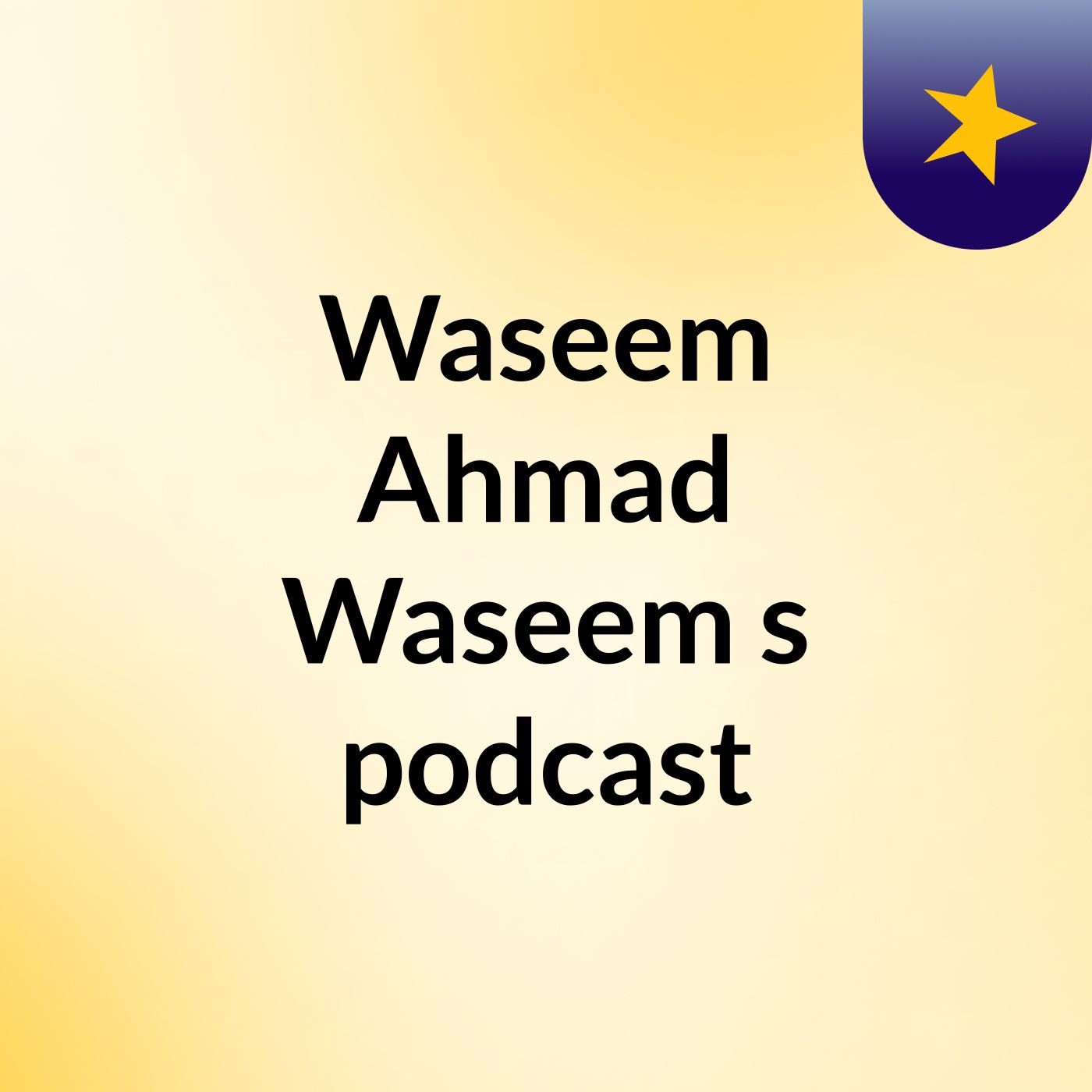 Waseem Ahmad Waseem's podcast cover art
