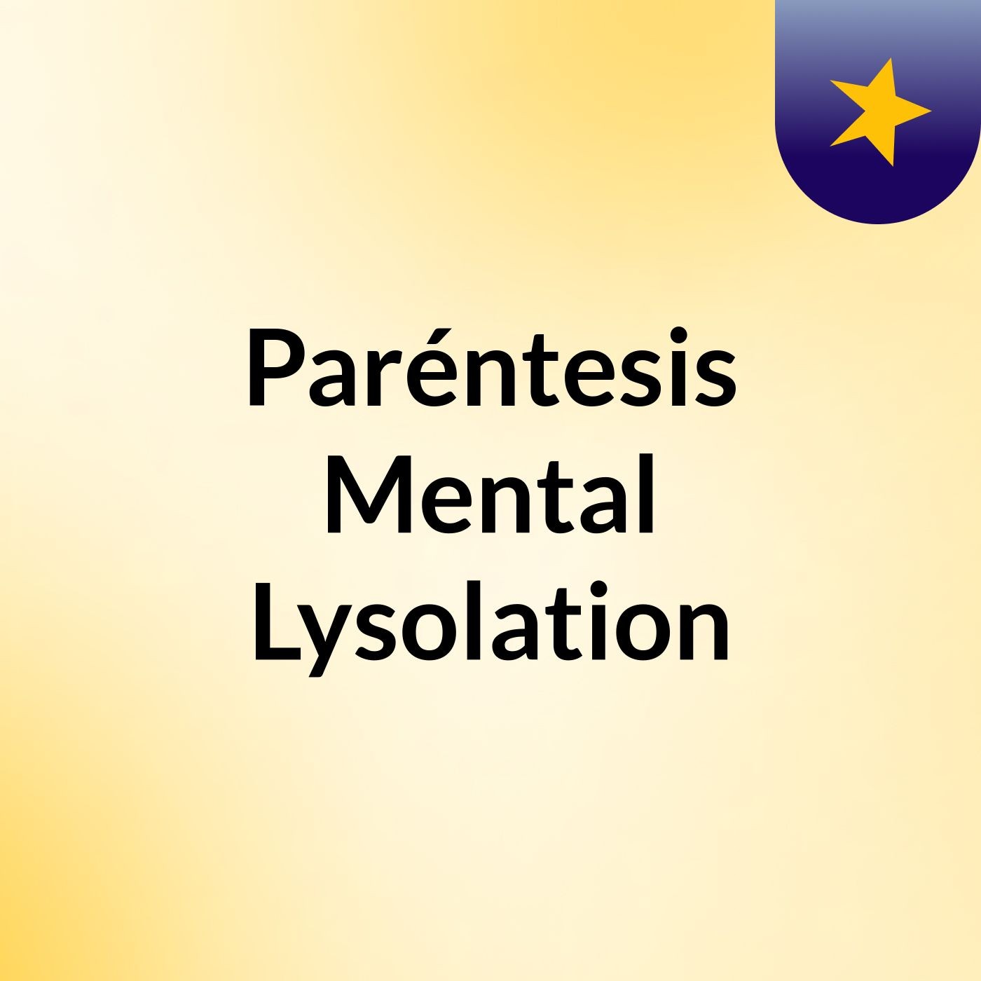Lysolation 203