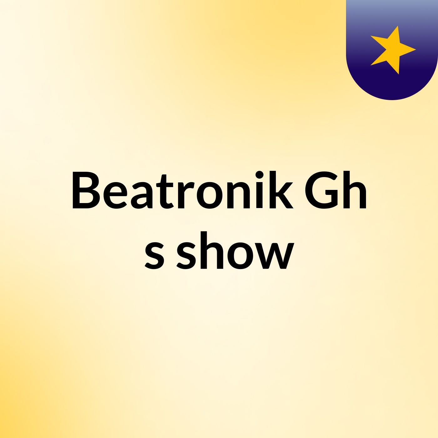 Beatronik Gh's show