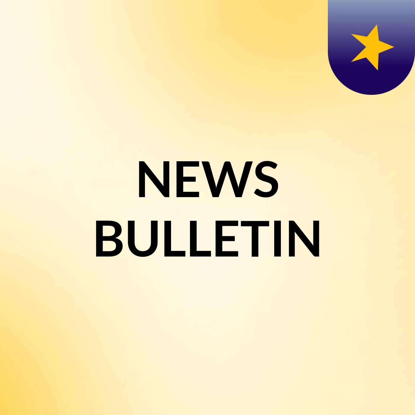 NEWS BULLETIN podcast artwork