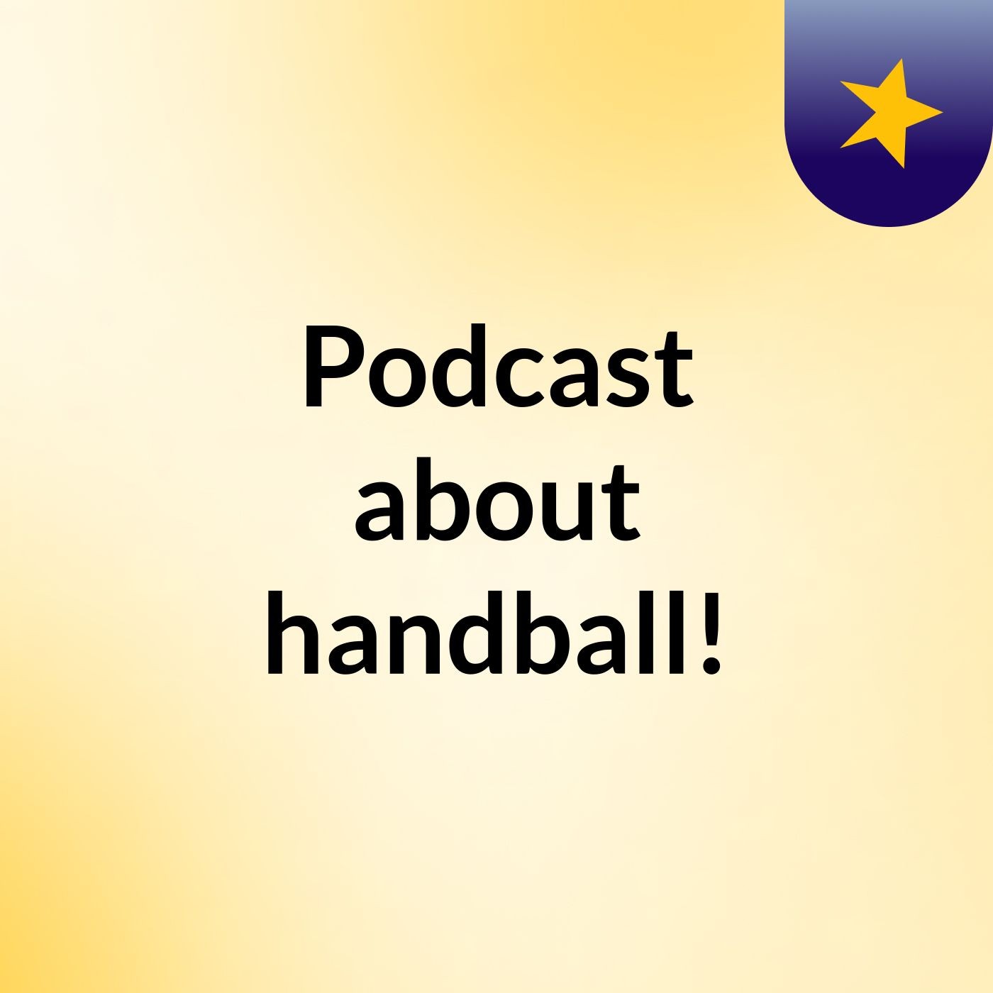 Podcast about handball!