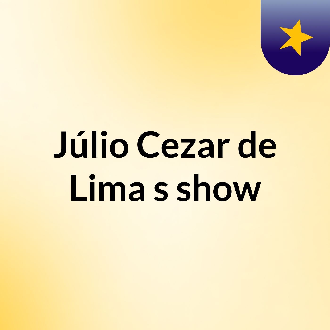 Júlio Cezar de Lima's show