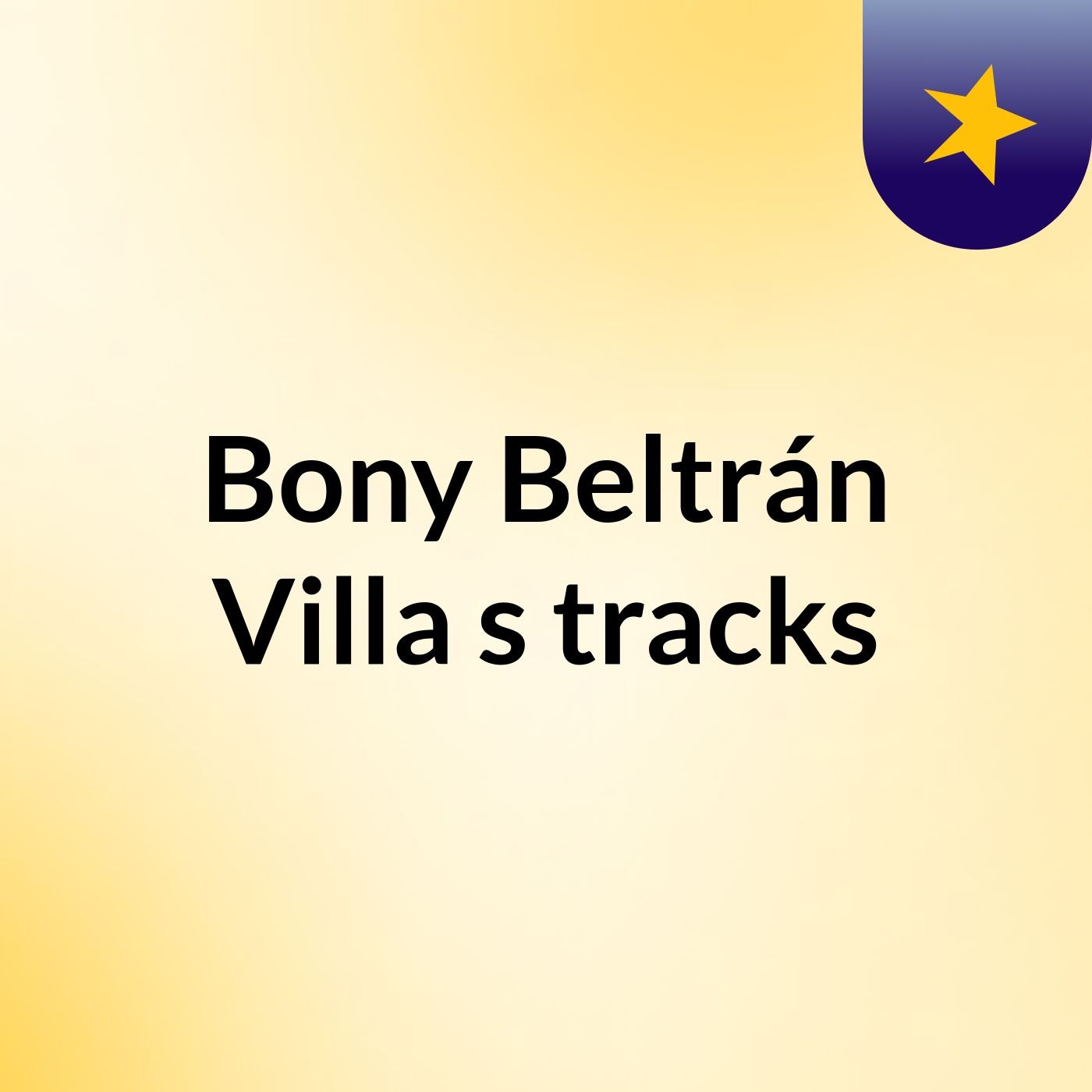 Bony Beltrán Villa's tracks