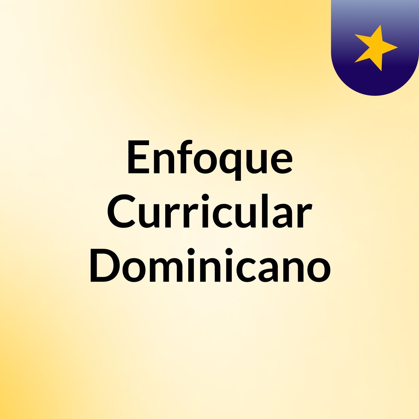 Enfoque Curricular Dominicano podcast artwork