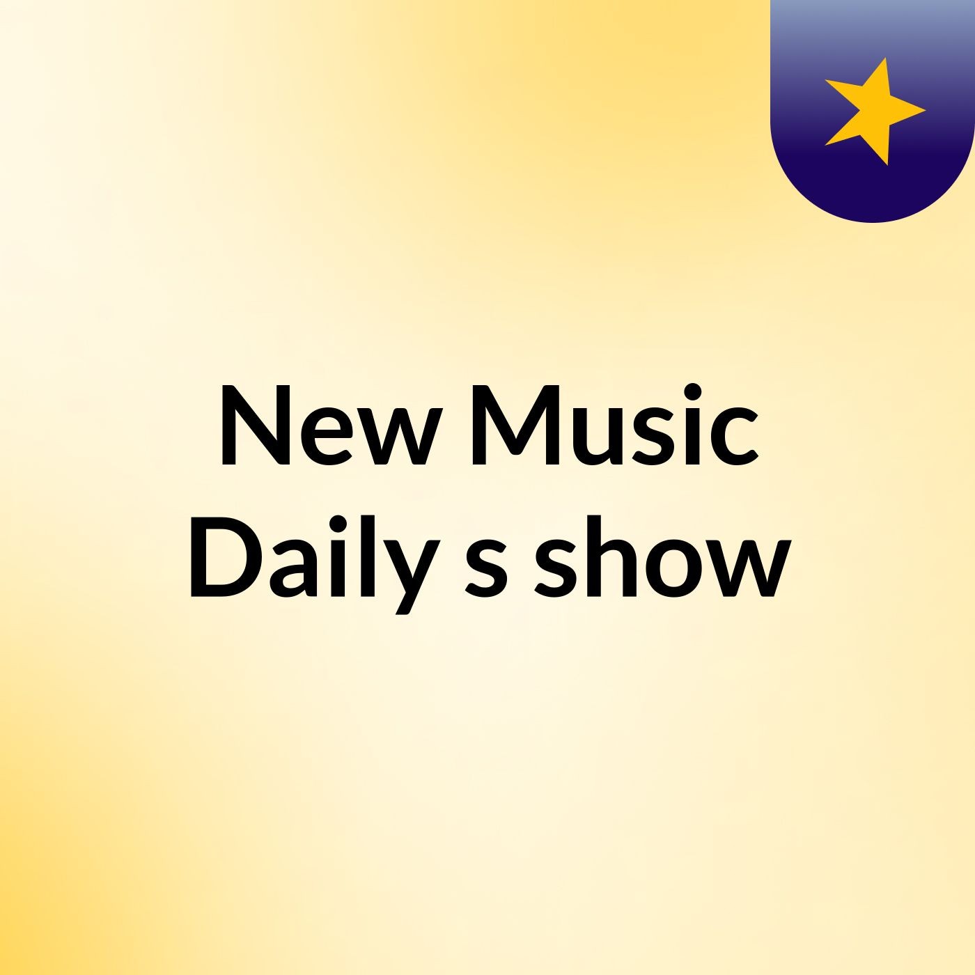 New Music Daily's show