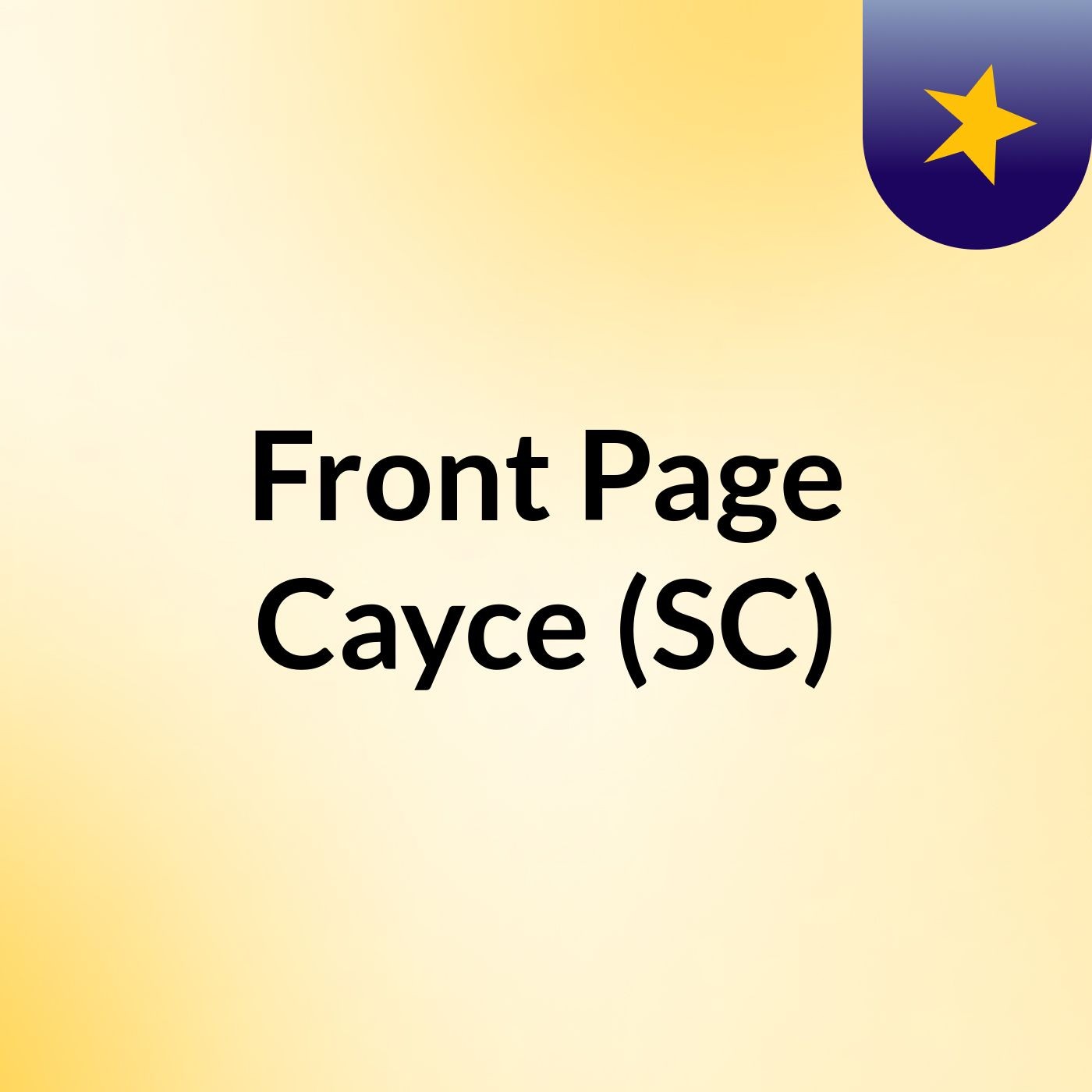 Front Page Cayce (SC) Front Page Cayce (SC)