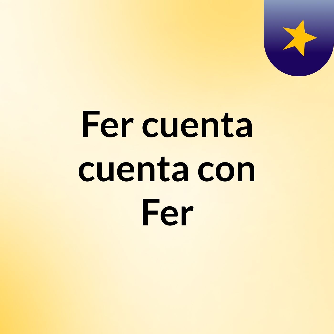 Fer cuenta, cuenta con Fer