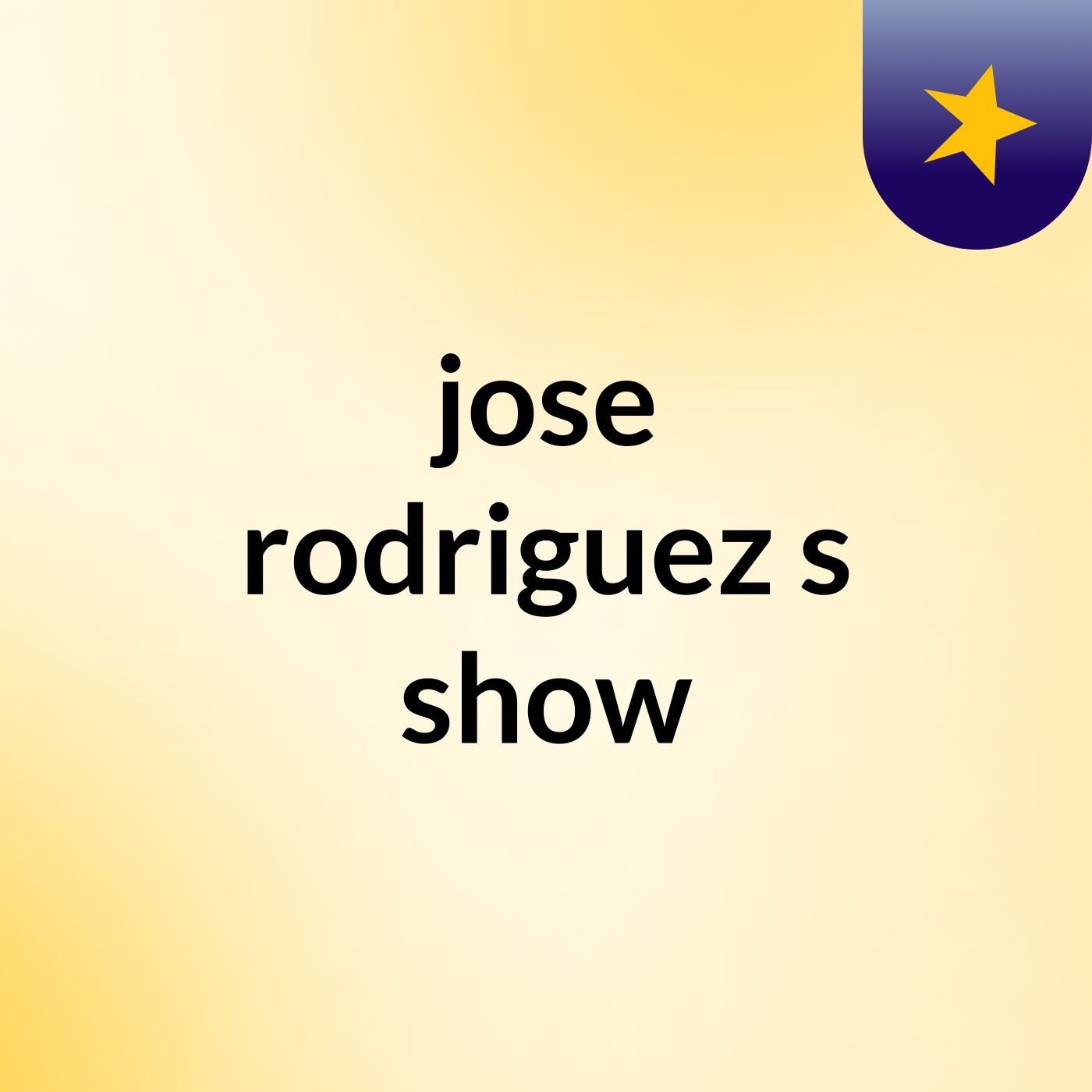 jose rodriguez's show
