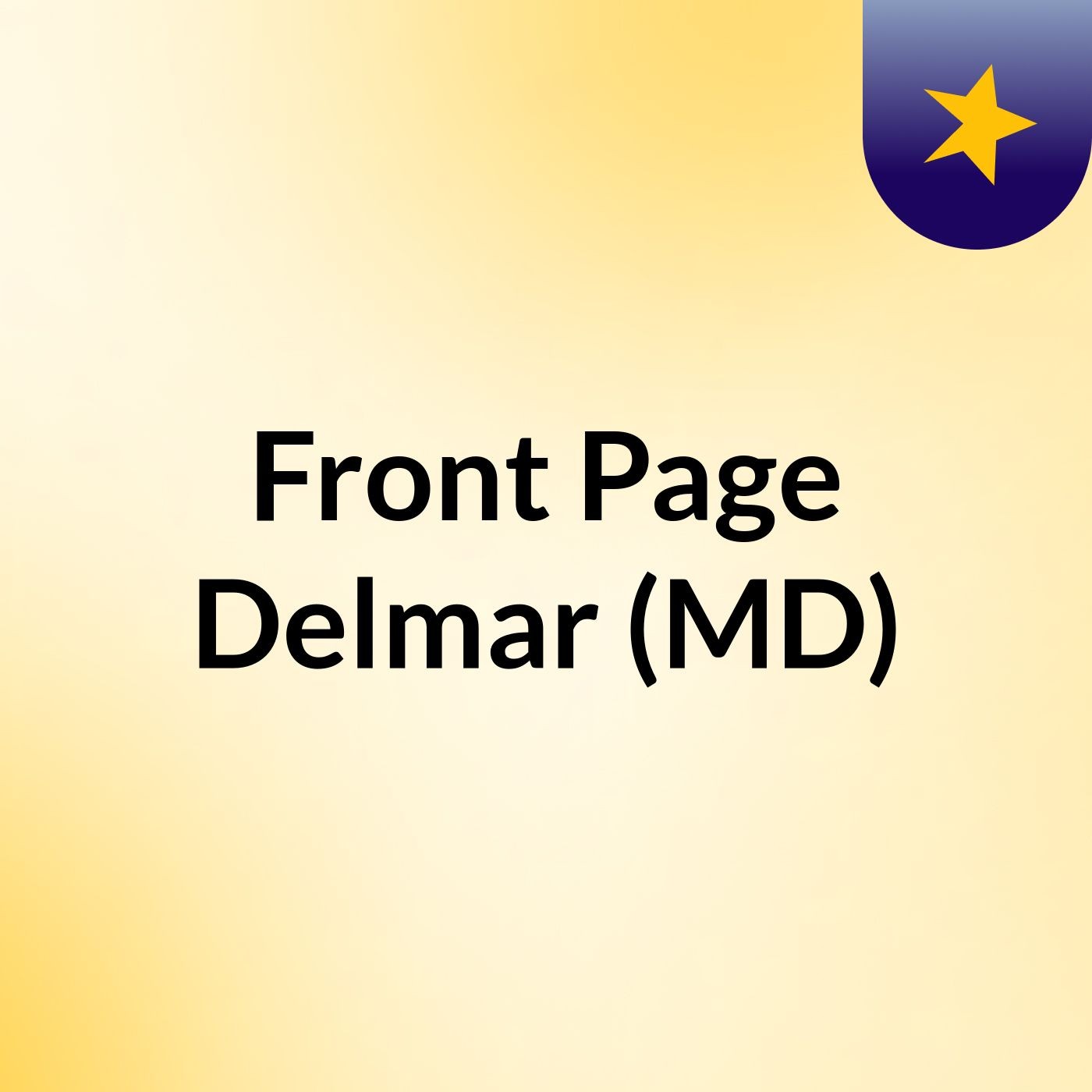 Front Page Delmar (MD)