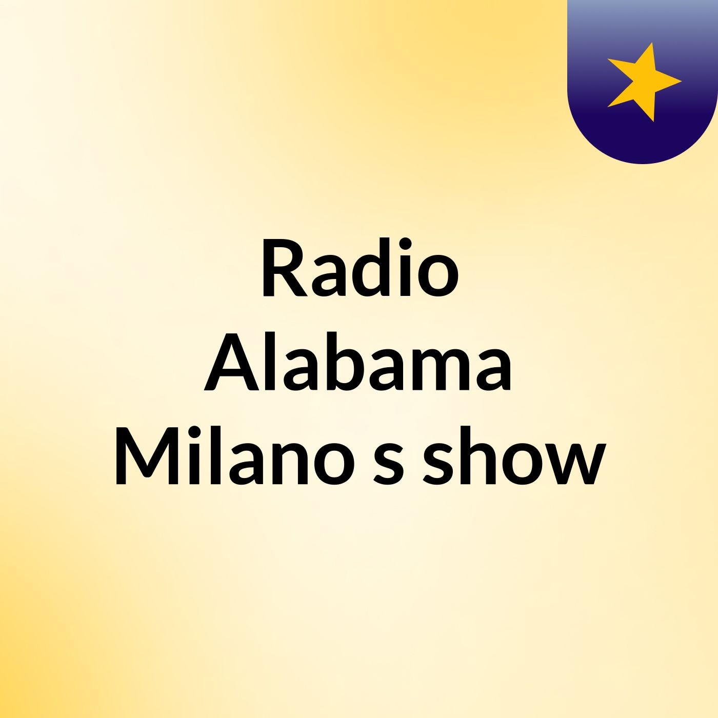 Radio Alabama Milano's show