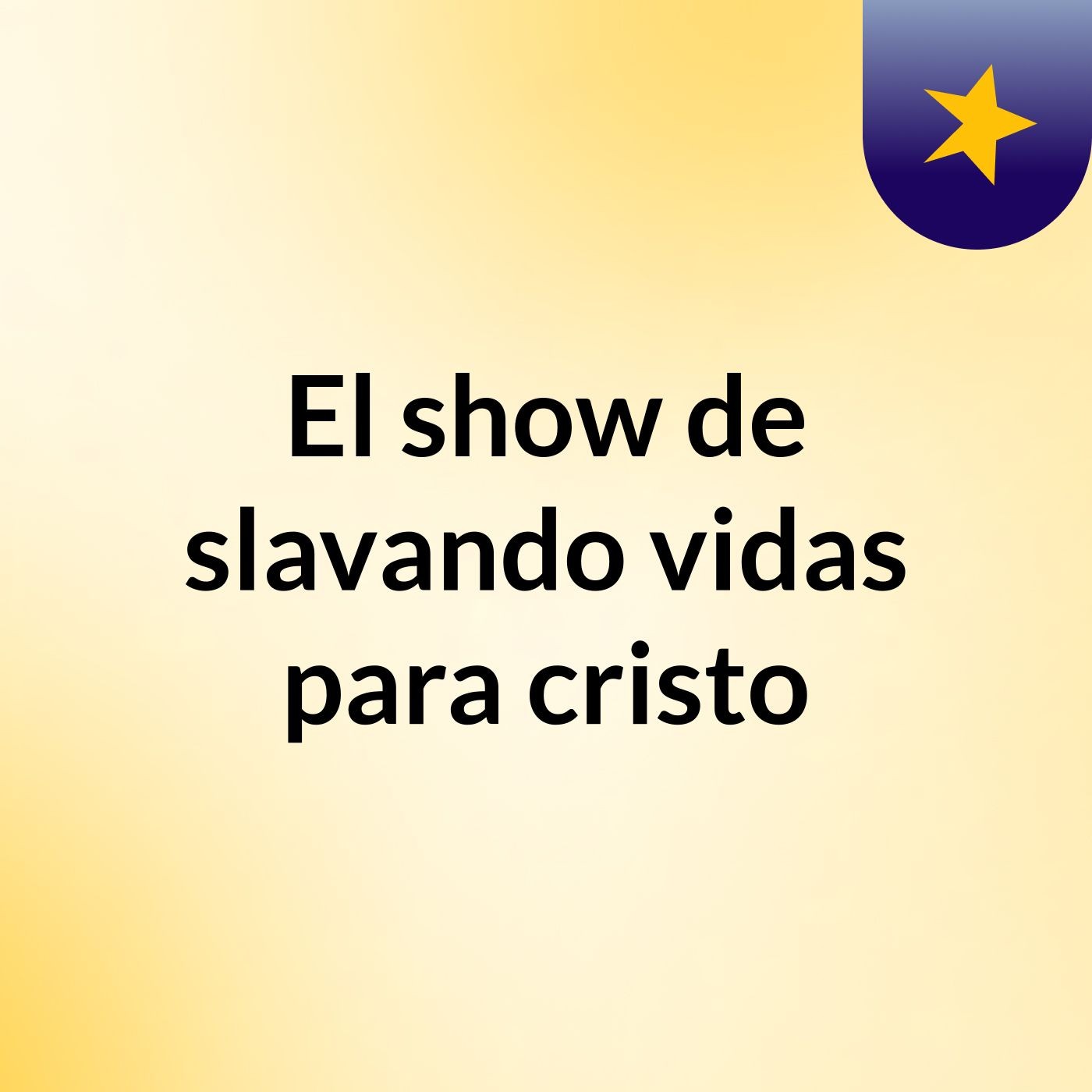 El show de slavando vidas para cristo