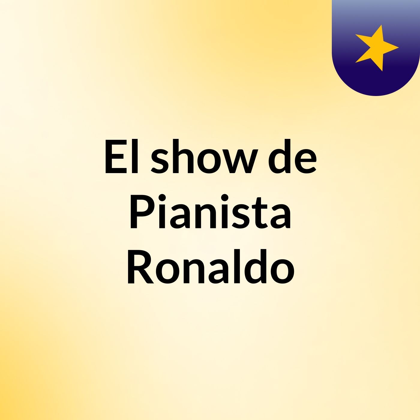 El show de Pianista Ronaldo