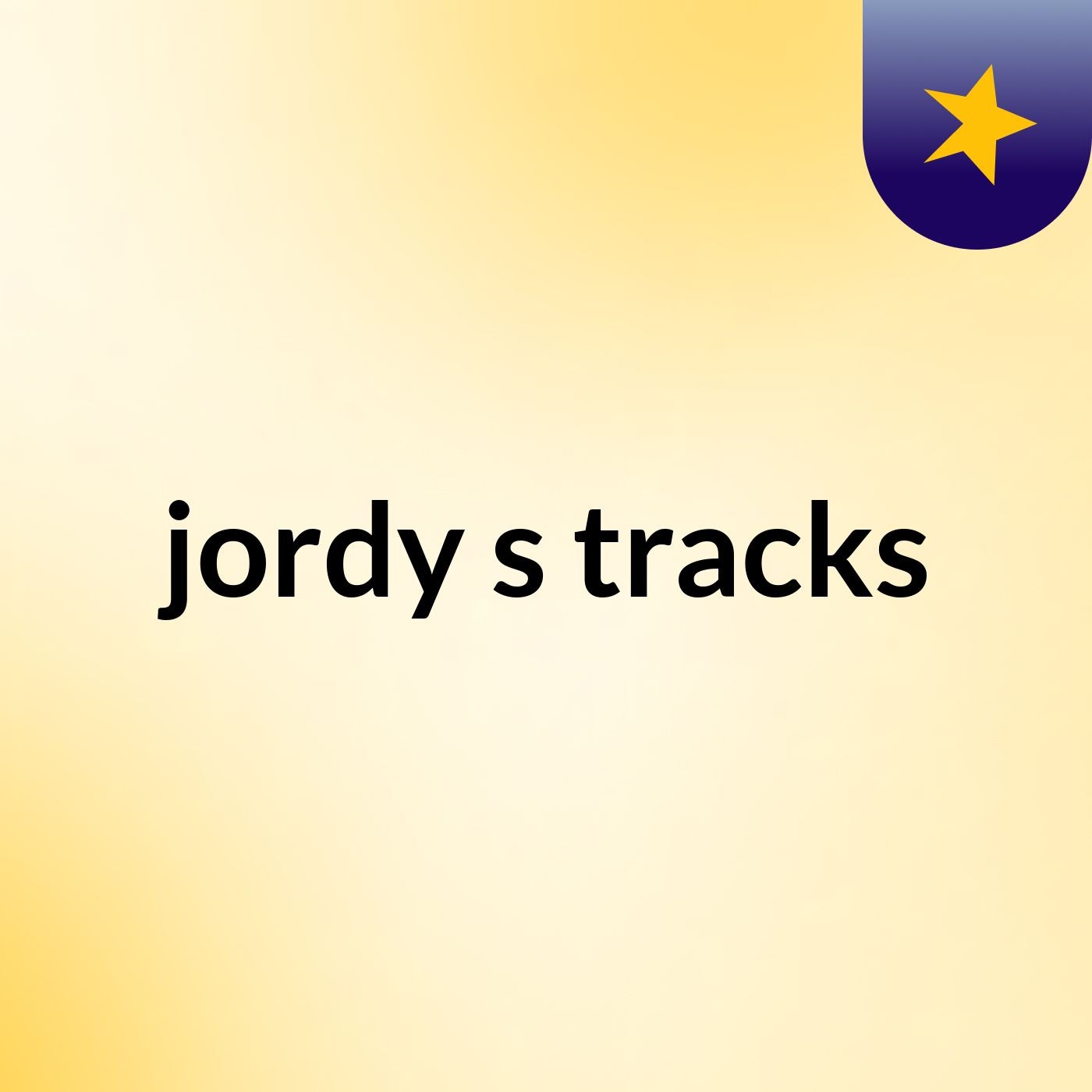 jordy's tracks
