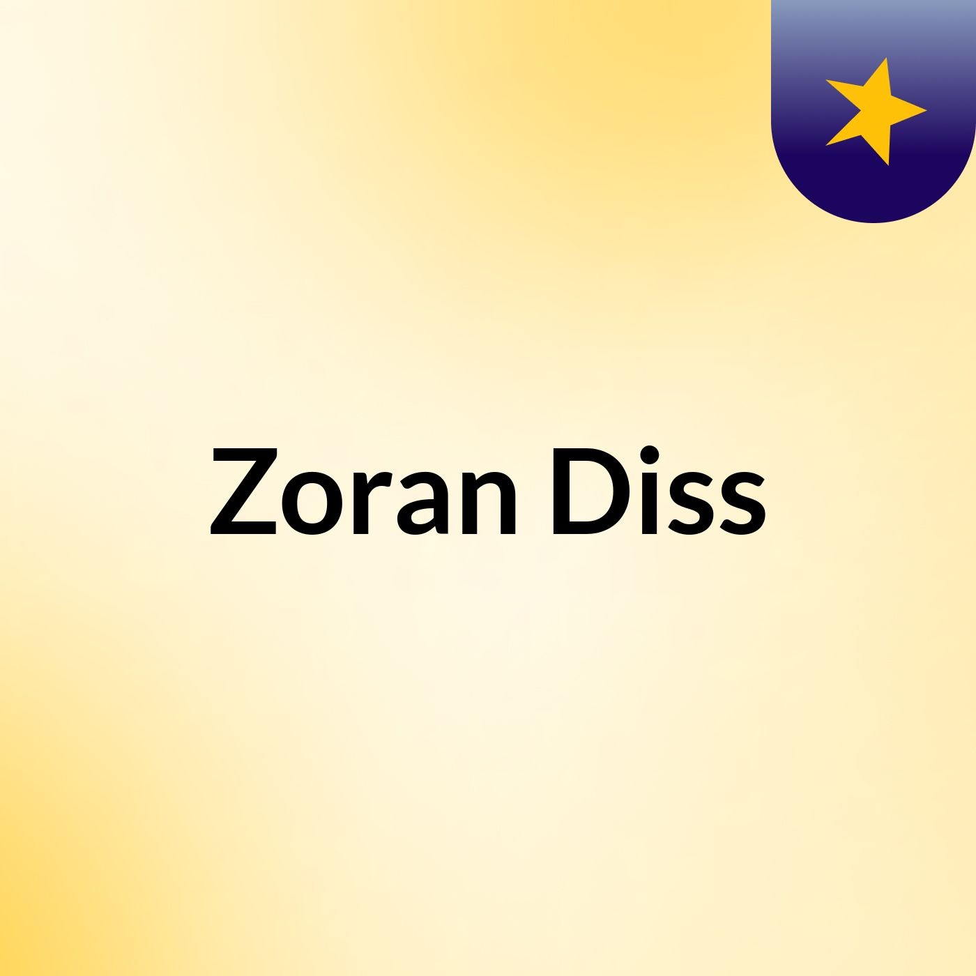 Zoran Diss
