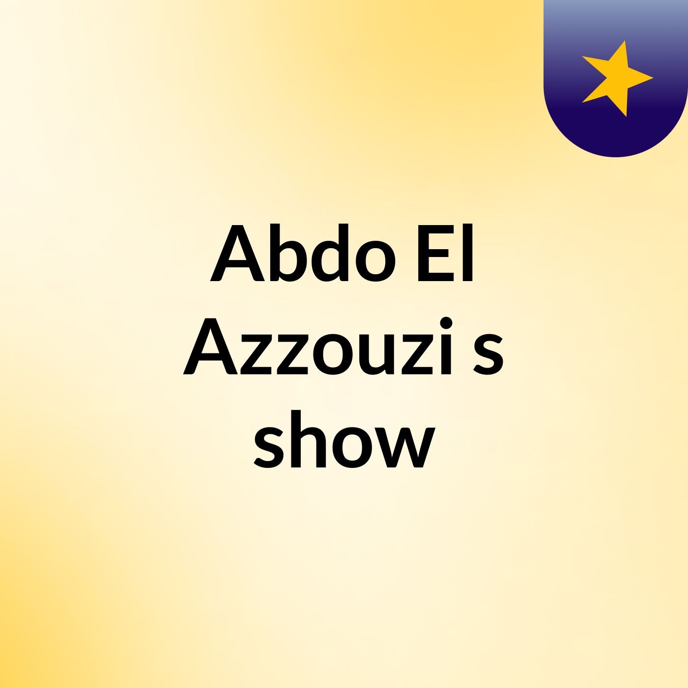 Abdo El Azzouzi's show