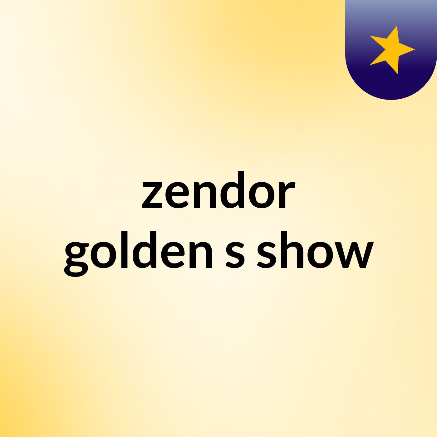 zendor golden's show