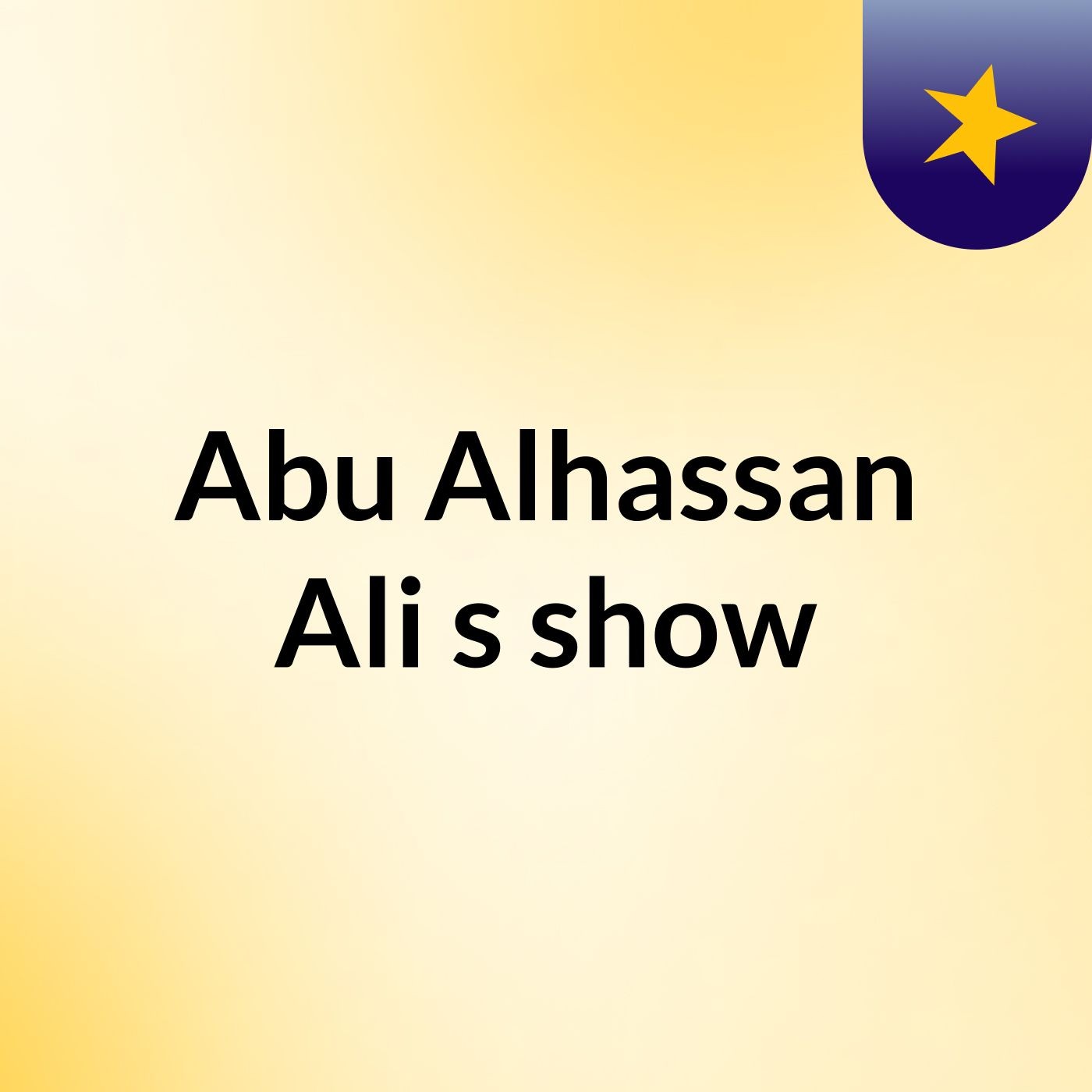 Abu Alhassan Ali's show