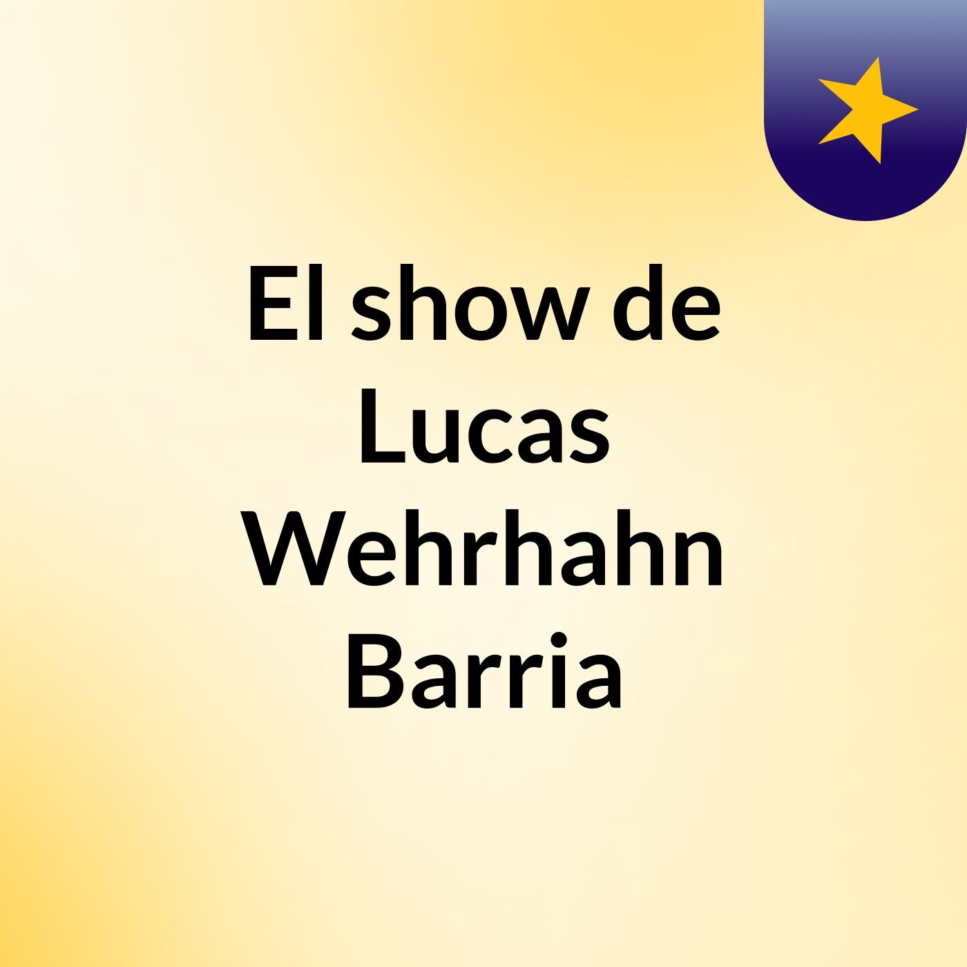 El show de Lucas Wehrhahn Barria